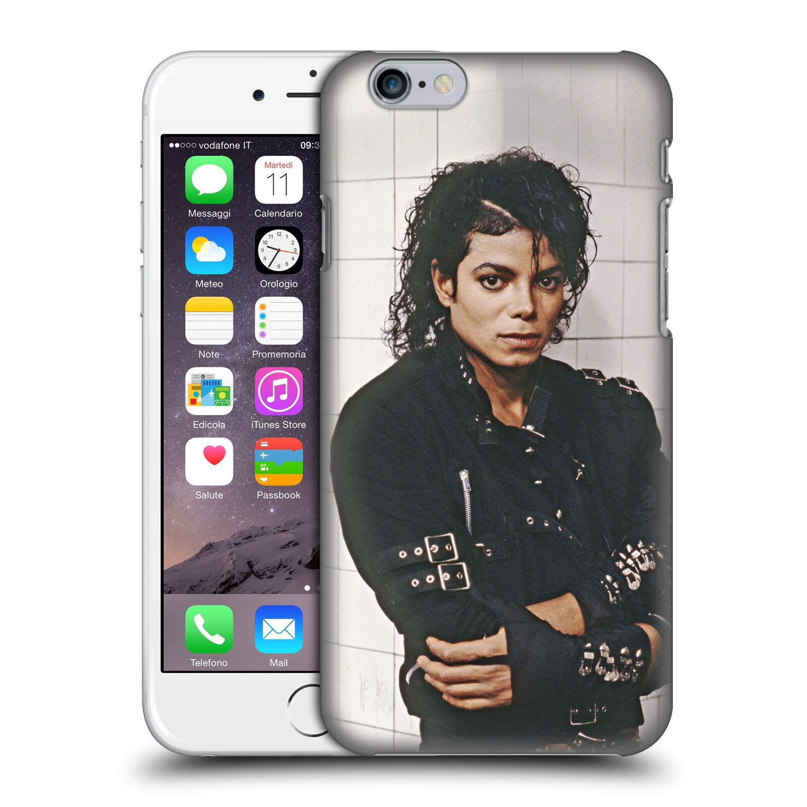 Zadní obal pro mobil Apple Iphone 6/6S - HEAD CASE - Zpěvák Michael Jackson - pohled