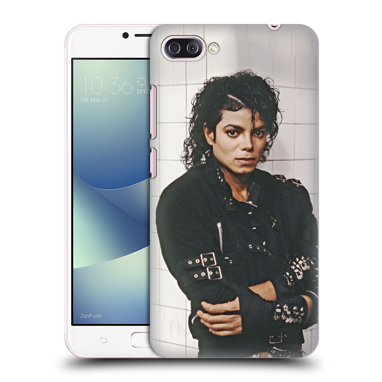 Zadní obal pro mobil Asus Zenfone 4 MAX / 4 MAX PRO (ZC554KL) - HEAD CASE - Zpěvák Michael Jackson - pohled