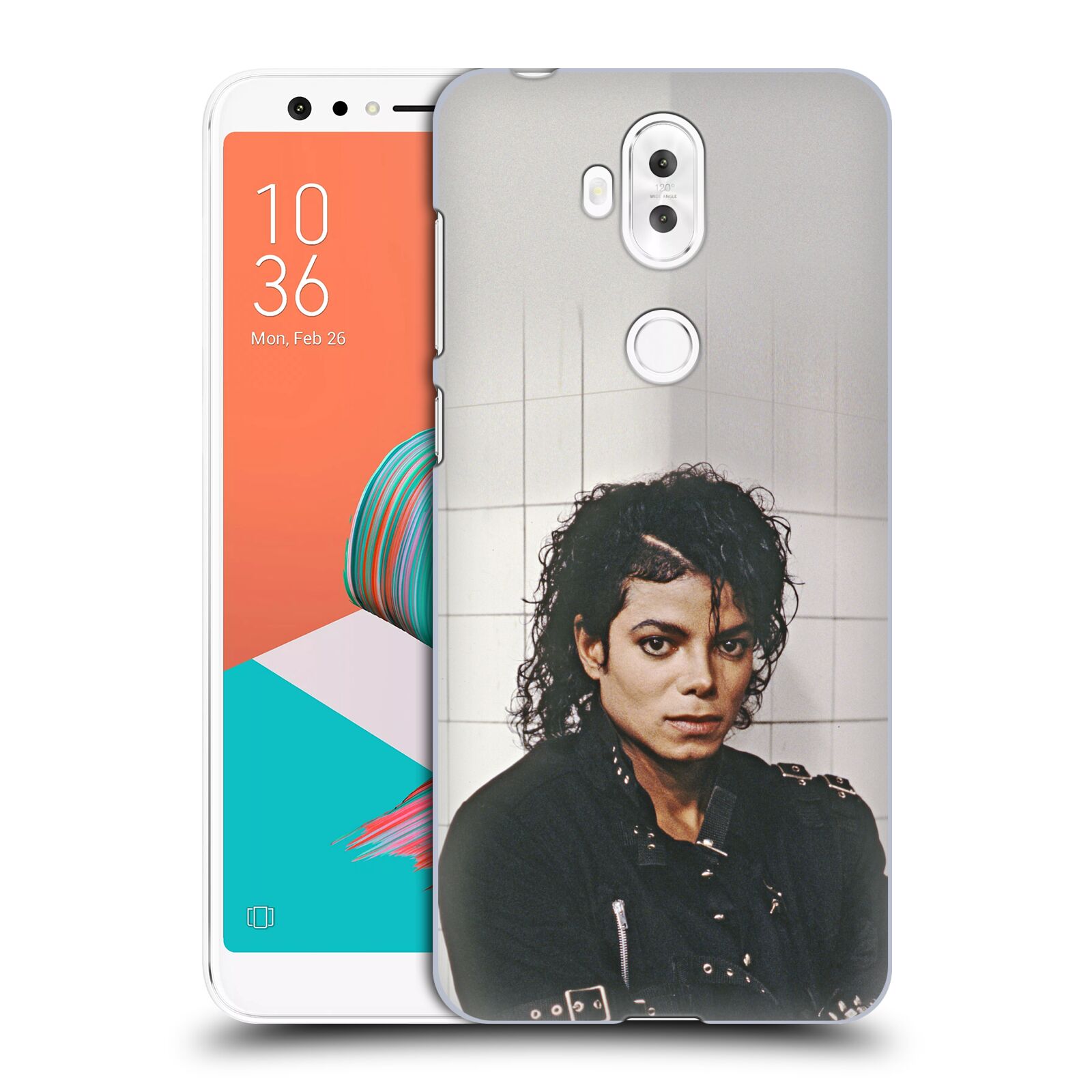 Zadní obal pro mobil Asus Zenfone 5 Lite ZC600KL - HEAD CASE - Zpěvák Michael Jackson - pohled