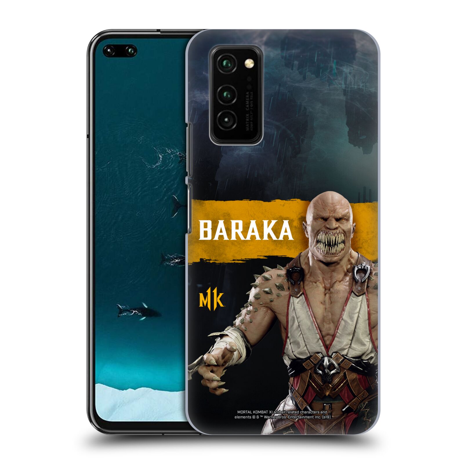 Zadní obal pro mobil Honor View 30 - HEAD CASE - Mortal Kombat 11 - Baraka