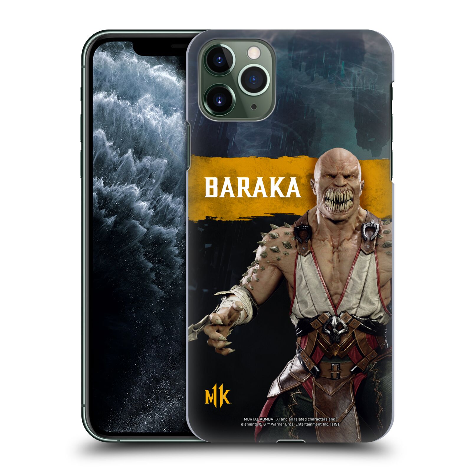 Zadní obal pro mobil Apple Iphone 11 PRO MAX - HEAD CASE - Mortal Kombat 11 - Baraka