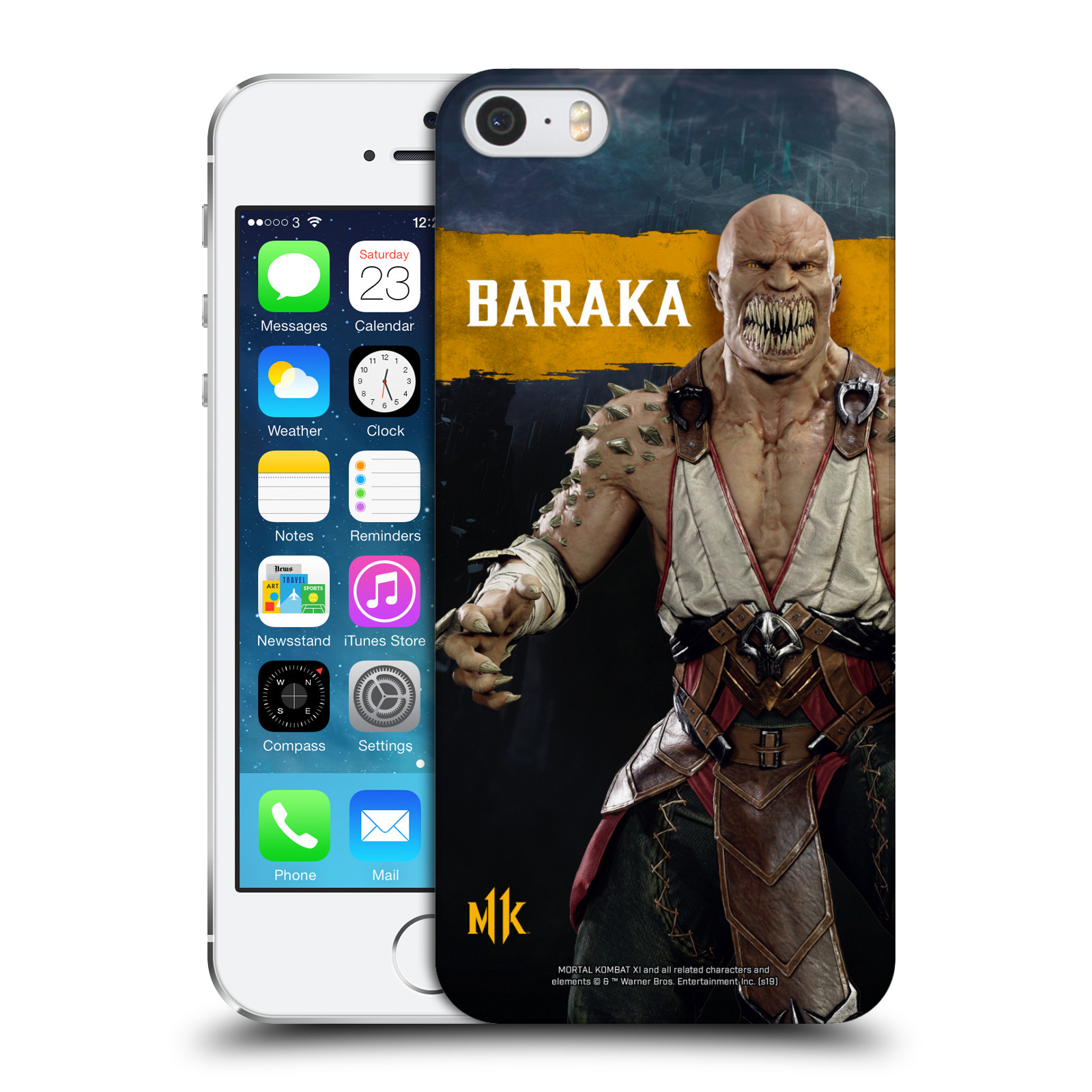 Zadní obal pro mobil Apple Iphone 5/5S/SE 2015 - HEAD CASE - Mortal Kombat 11 - Baraka