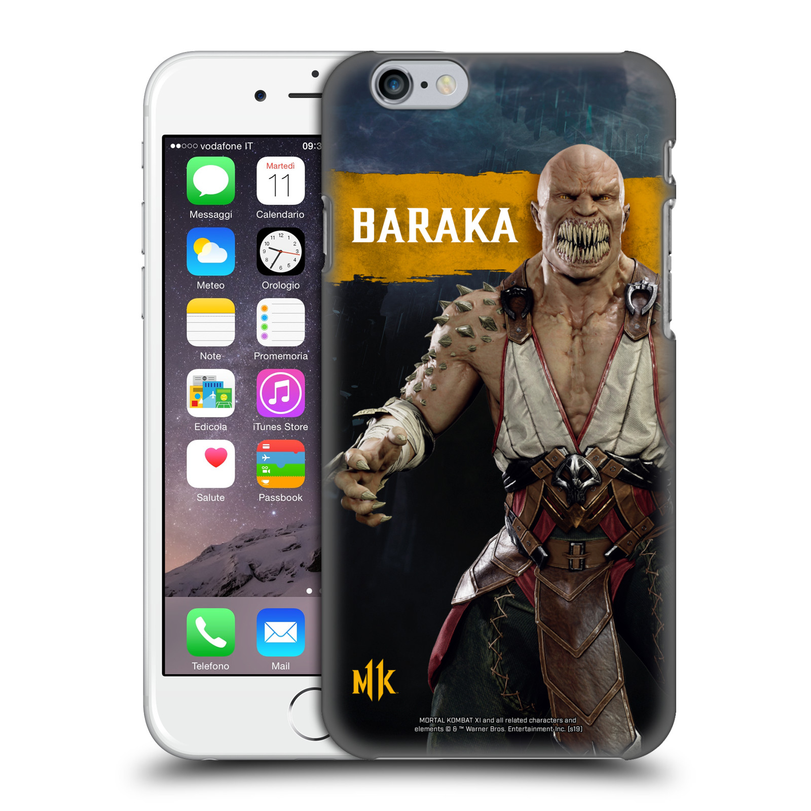 Zadní obal pro mobil Apple Iphone 6/6S - HEAD CASE - Mortal Kombat 11 - Baraka