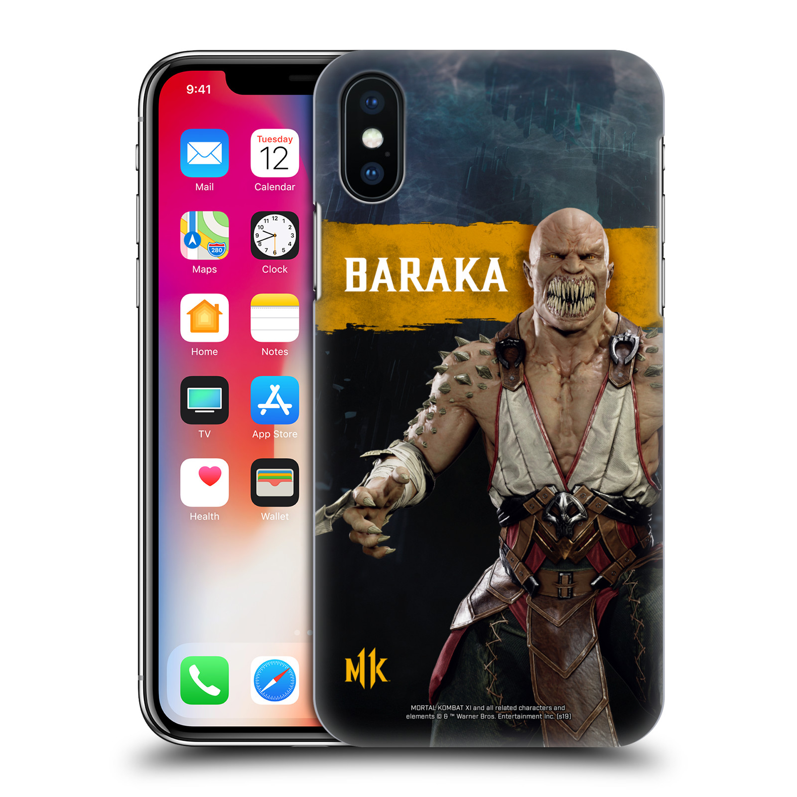 Zadní obal pro mobil Apple Iphone X / XS - HEAD CASE - Mortal Kombat 11 - Baraka