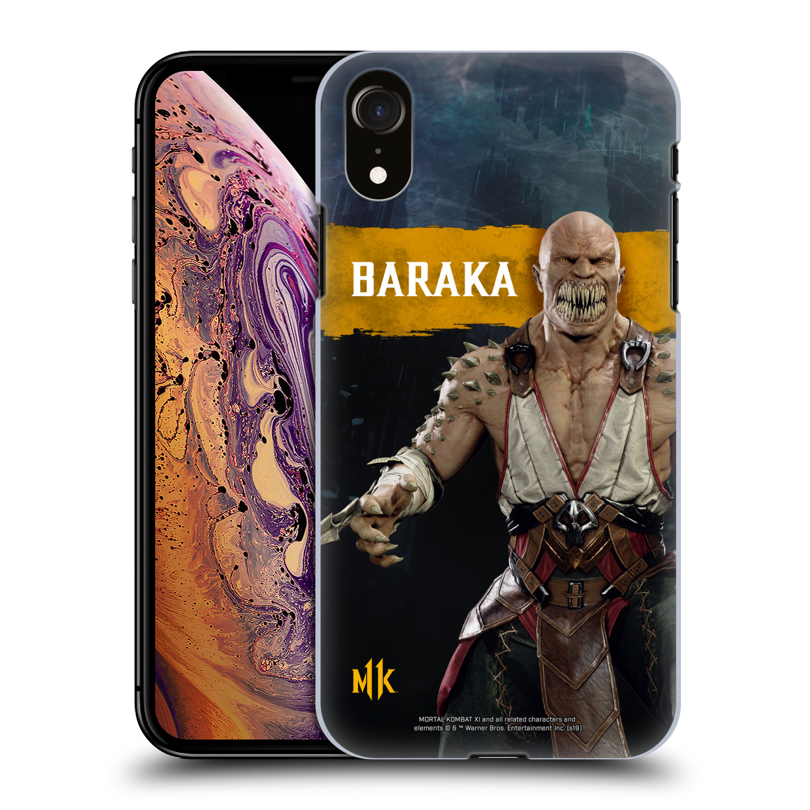 Zadní obal pro mobil Apple Iphone XR - HEAD CASE - Mortal Kombat 11 - Baraka
