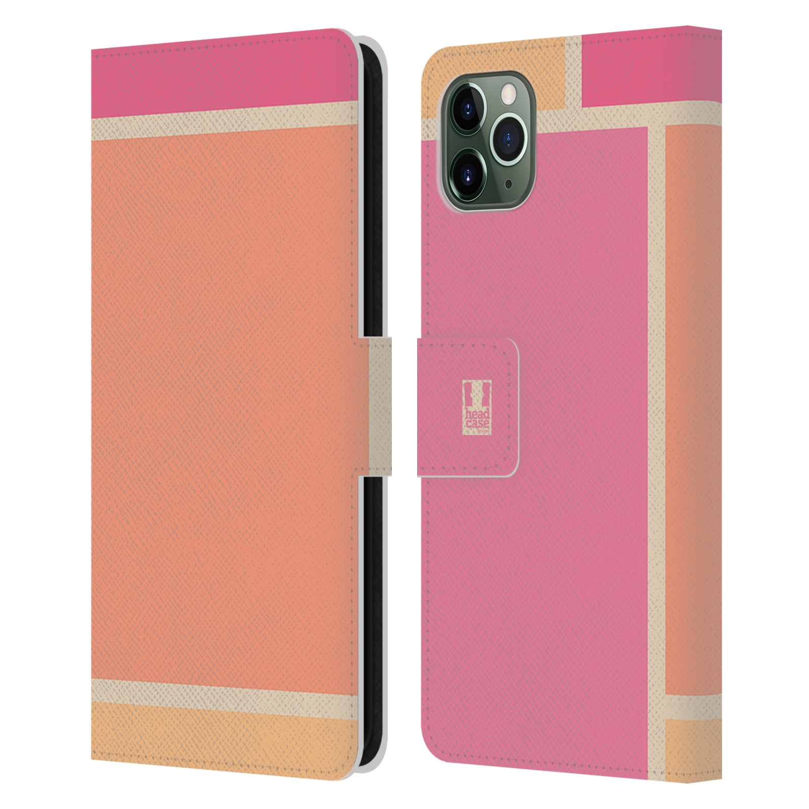 Pouzdro na mobil Apple Iphone 11 PRO MAX MODERN barevná kostka růžová CANDY
