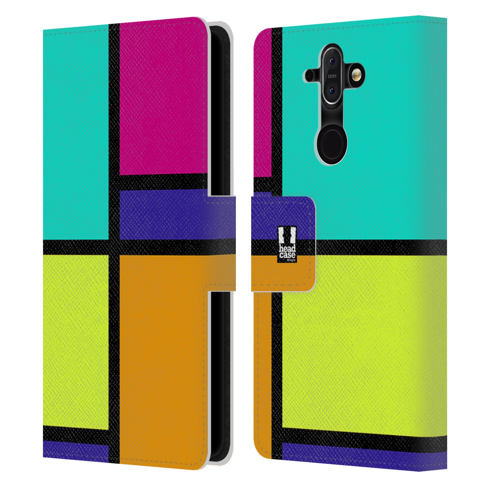 Pouzdro pro mobil Nokia 8 Sirocco - Abstrakt modern barevná kostka