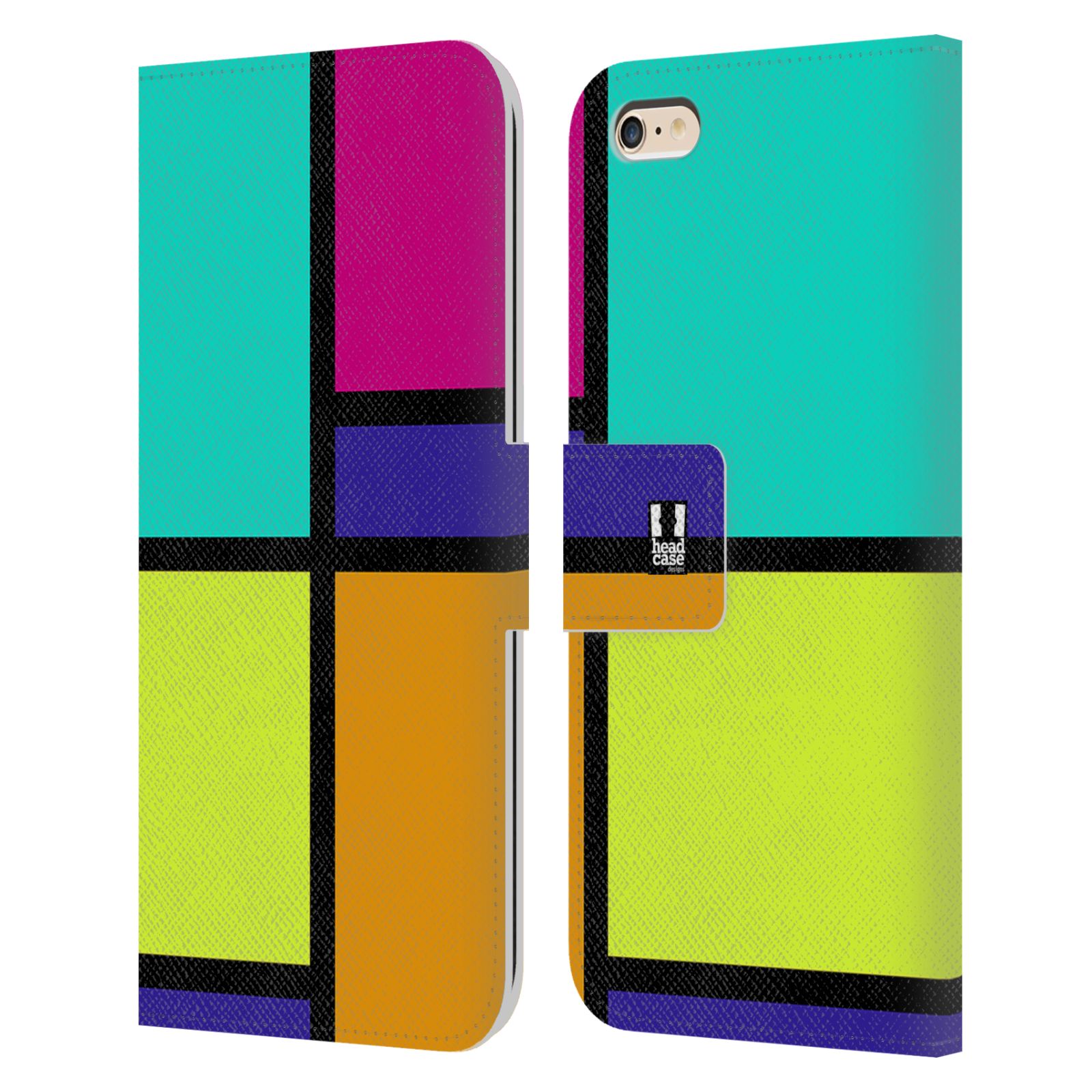 Pouzdro pro mobil Apple Iphone 6 PLUS / 6S PLUS - Abstrakt modern barevná kostka