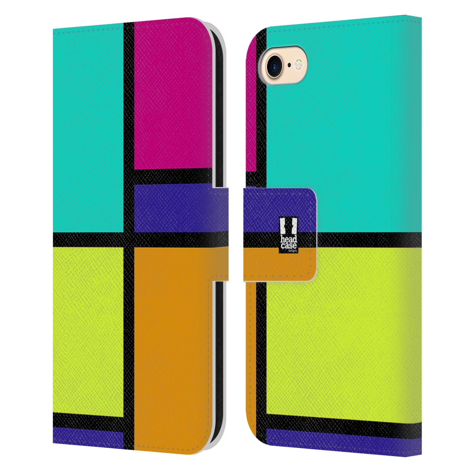 Pouzdro pro mobil Apple Iphone 7/8/SE2020 - Abstrakt modern barevná kostka