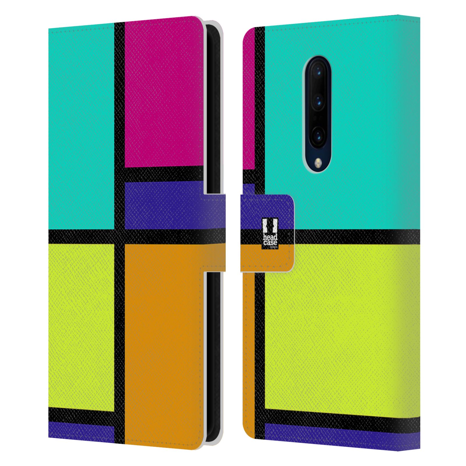 Pouzdro pro mobil OnePlus 7 PRO  - Abstrakt modern barevná kostka