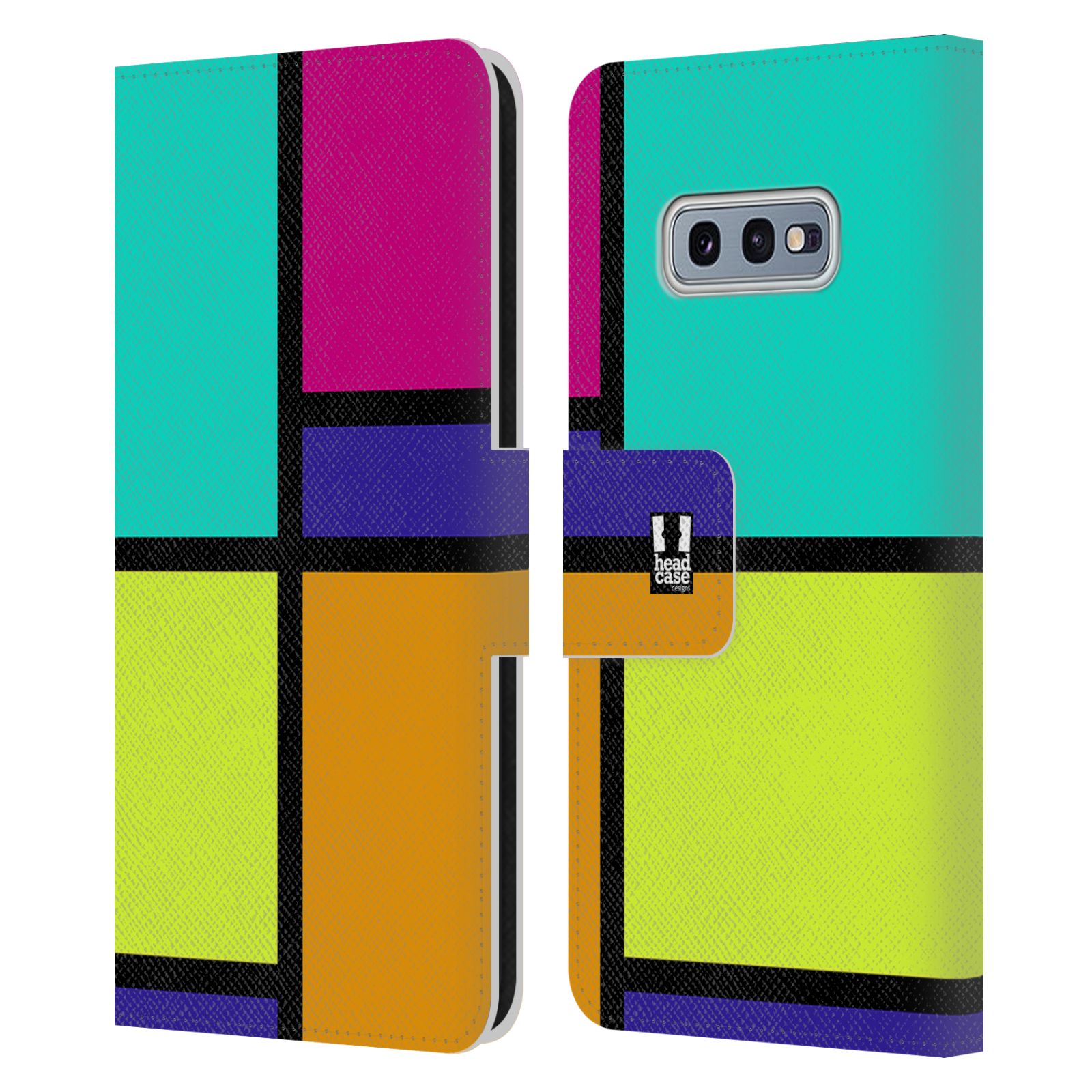 Pouzdro pro mobil Samsung Galaxy S10e  - Abstrakt modern barevná kostka