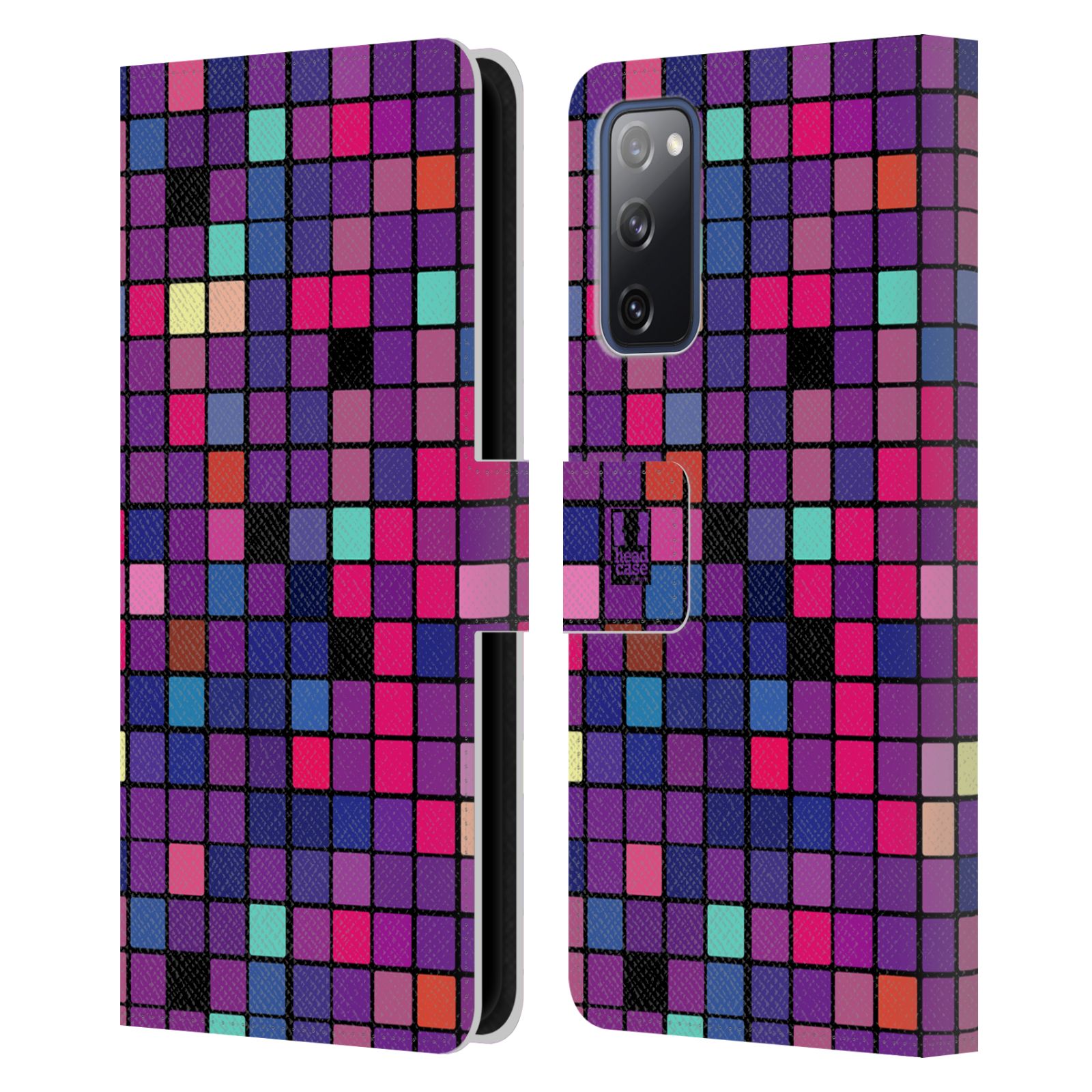 Pouzdro pro mobil Samsung Galaxy S20 FE / S20 FE 5G  - Disko style fialová