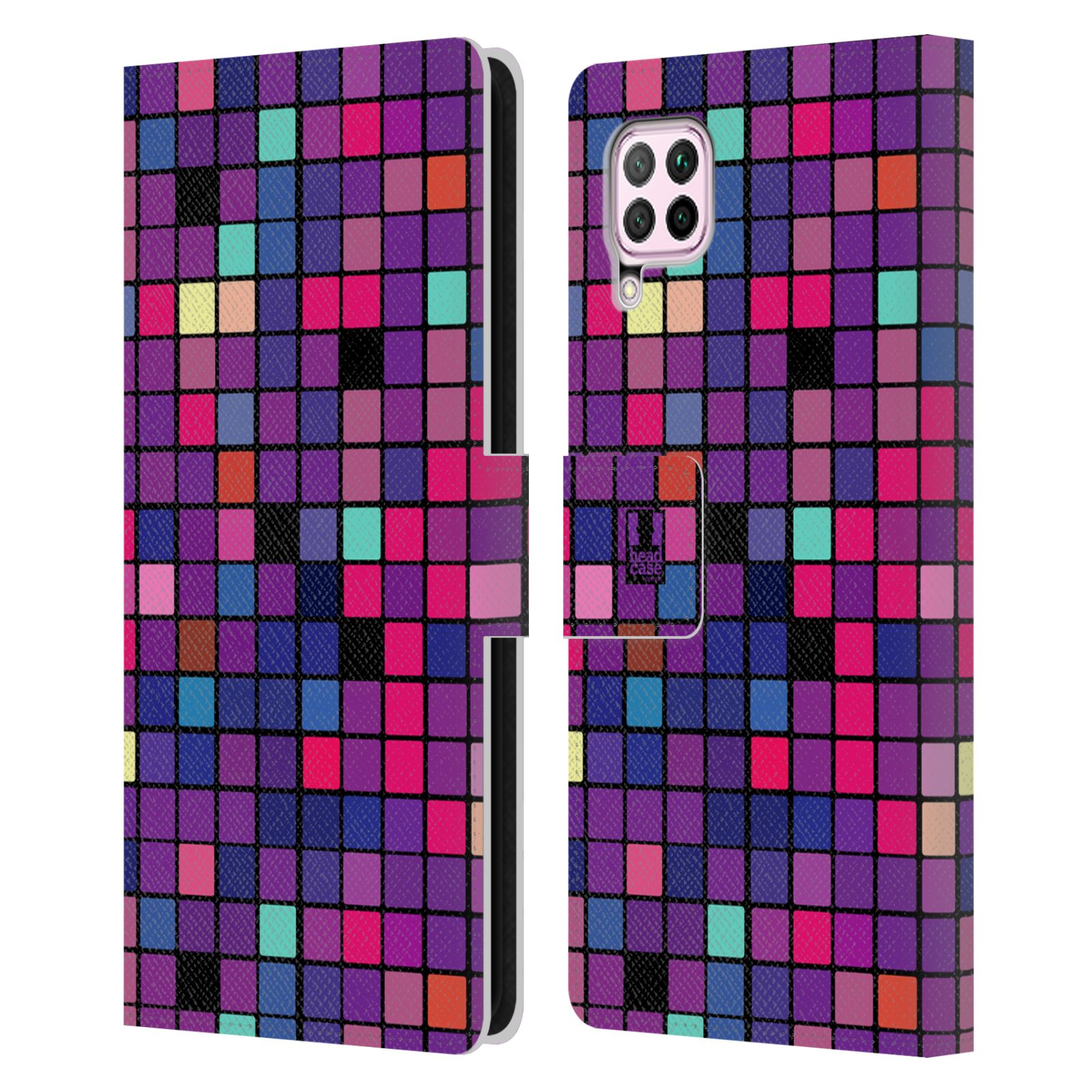 Pouzdro pro mobil Huawei P40 LITE - Disko style fialová