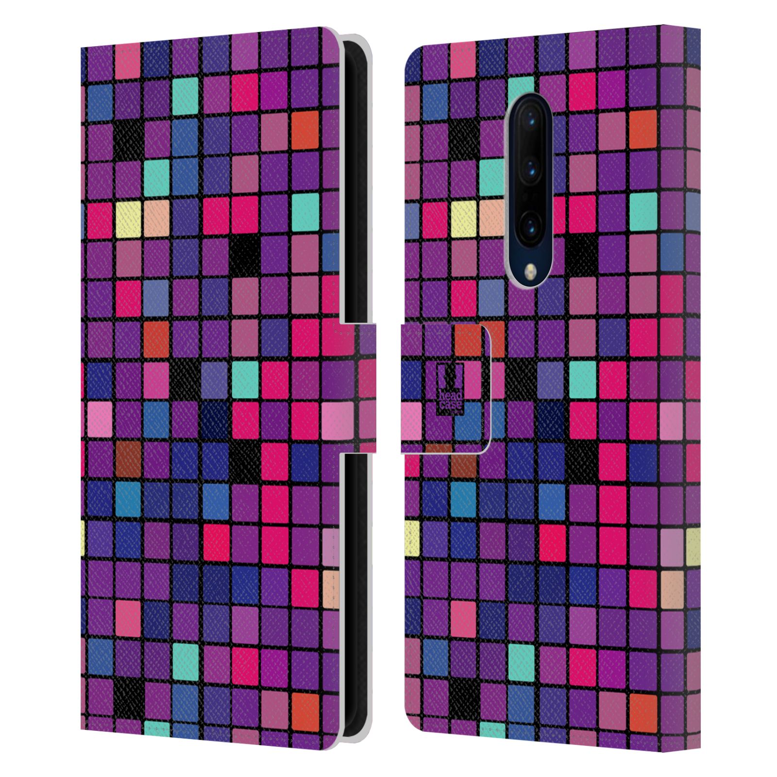 Pouzdro pro mobil OnePlus 7 PRO  - Disko style fialová