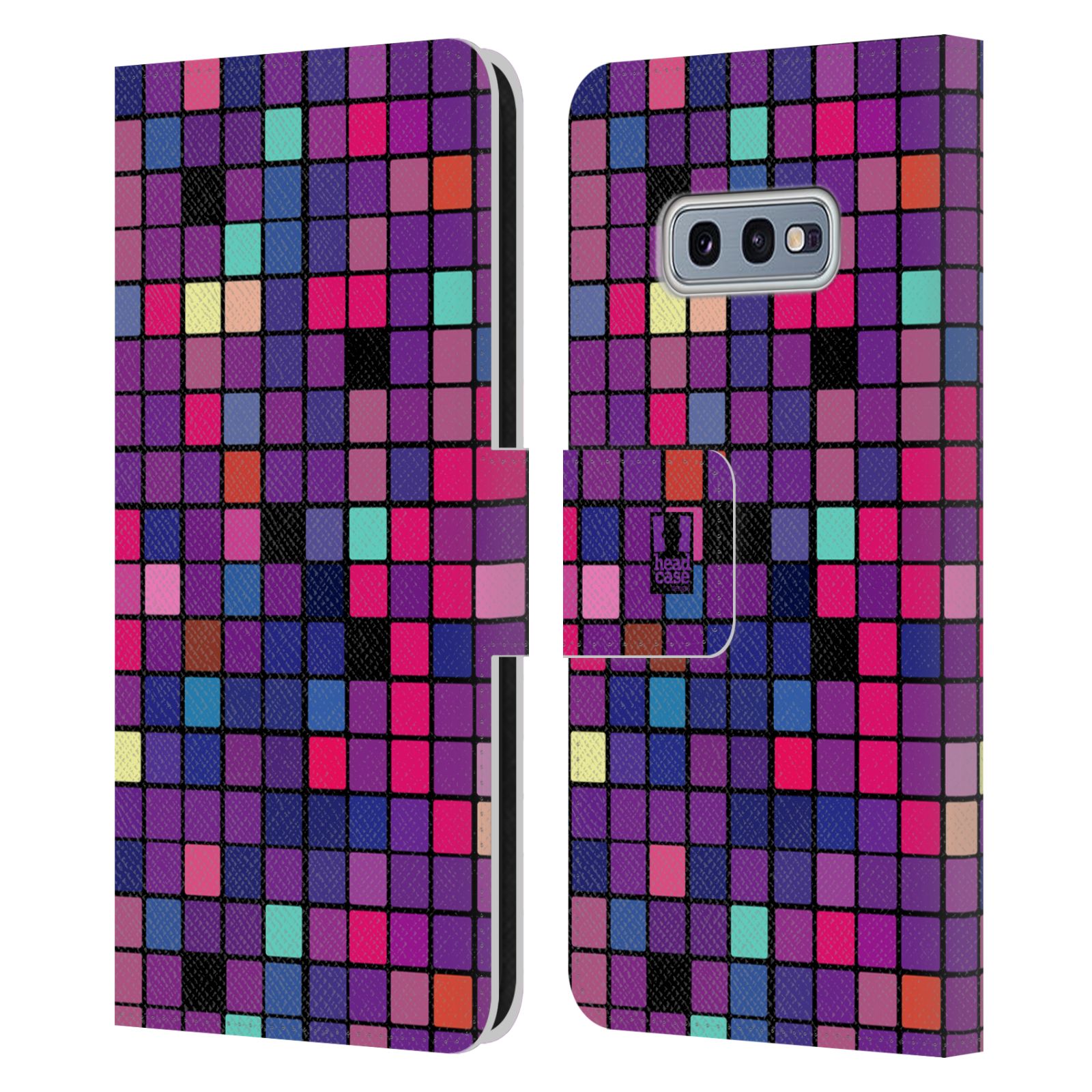Pouzdro pro mobil Samsung Galaxy S10e  - Disko style fialová