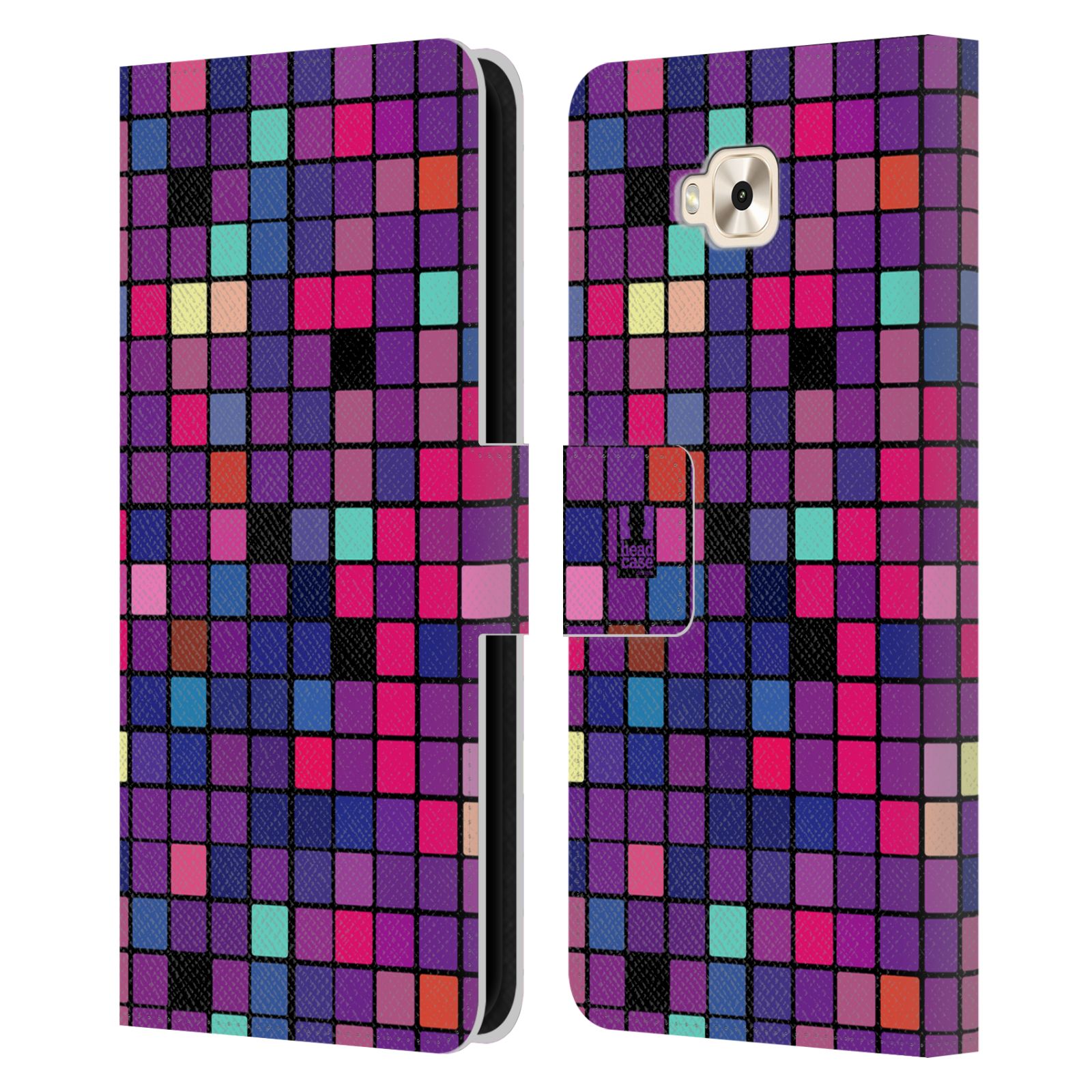Pouzdro pro mobil Asus Zenfone 4 Selfie ZD553KL  - Disko style fialová