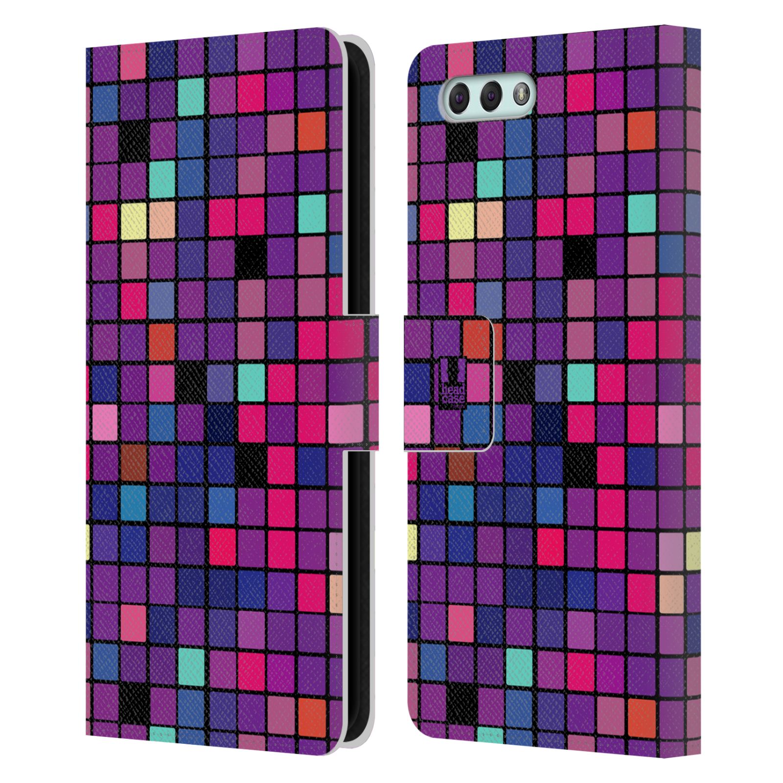 Pouzdro pro mobil Asus Zenfone 4 ZE554KL  - Disko style fialová