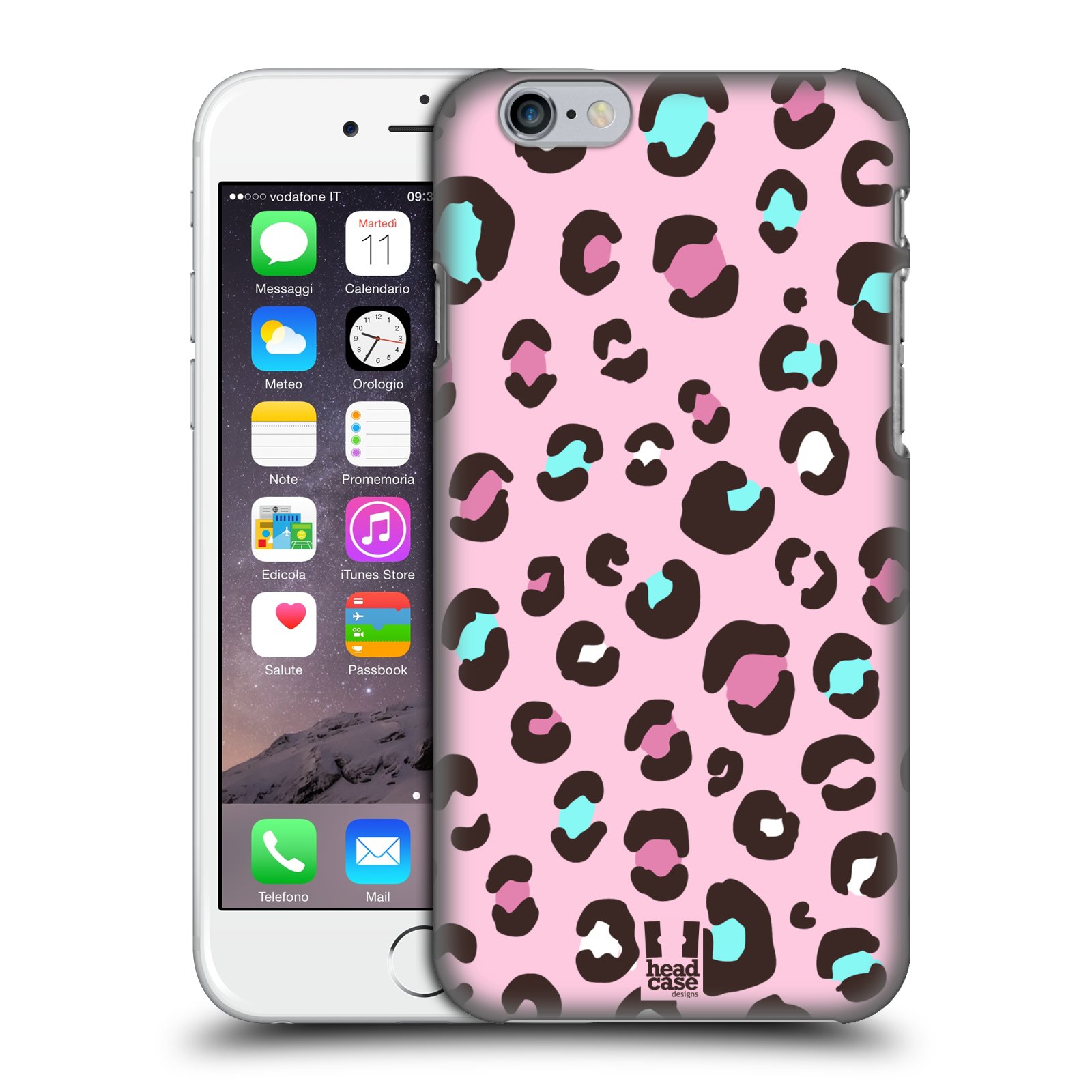 Plastové pouzdro pro mobil Apple Iphone 6/6S vzor Divočina zvíře 2 růžový MIX