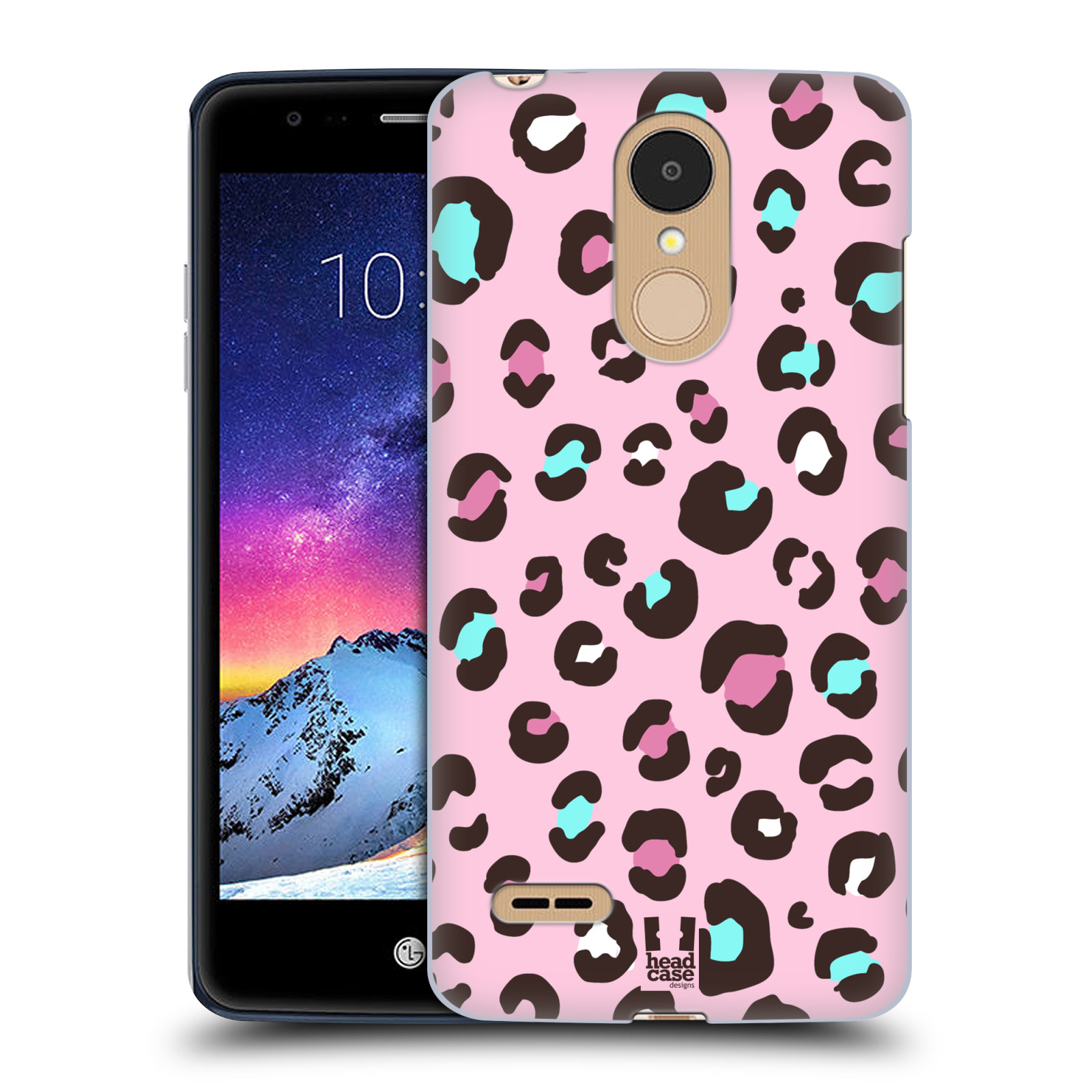 HEAD CASE plastový obal na mobil LG K9 / K8 2018 vzor Divočina zvíře 2 růžový MIX