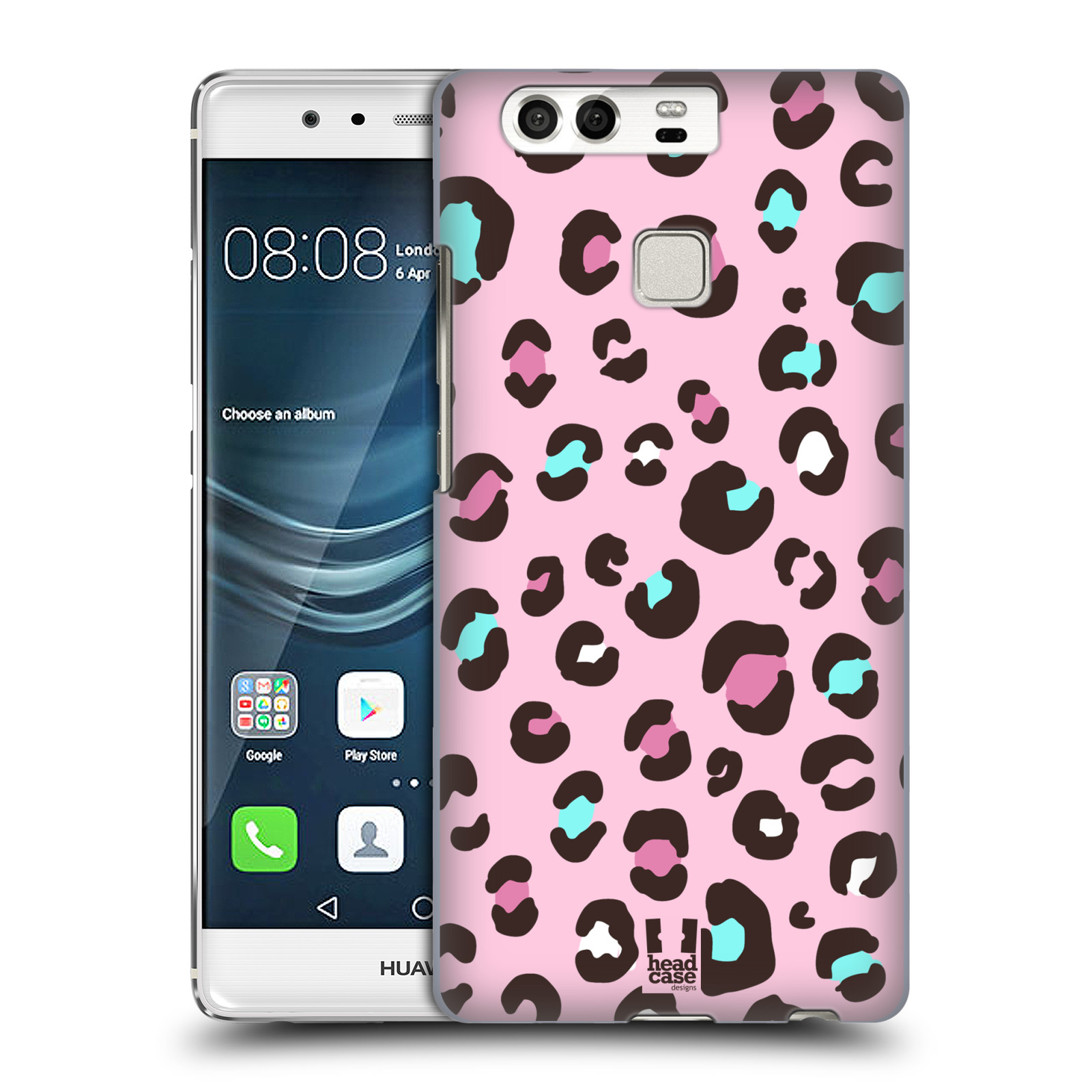 HEAD CASE plastový obal na mobil Huawei P9 / P9 DUAL SIM vzor Divočina zvíře 2 růžový MIX
