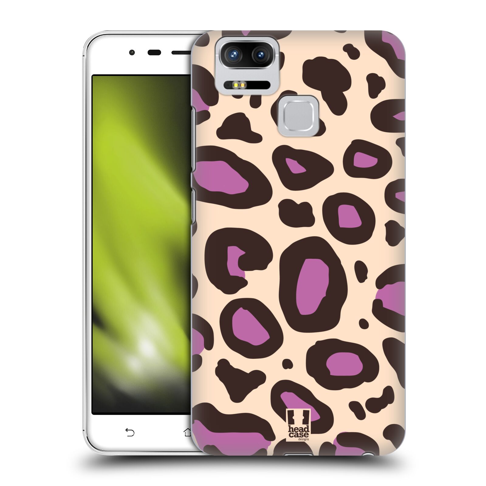 HEAD CASE plastový obal na mobil Asus Zenfone 3 Zoom ZE553KL vzor Divočina zvíře 2 neutrální fialová