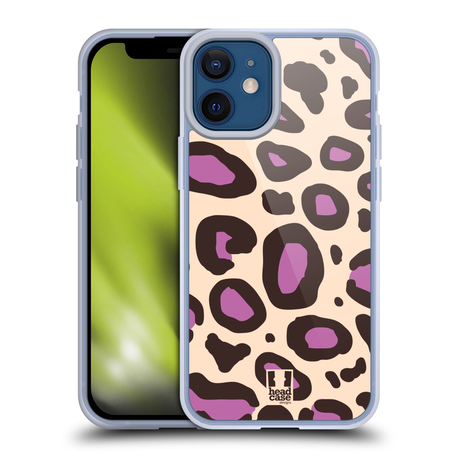 Plastový obal na mobil Apple Iphone 12 MINI vzor Divočina zvíře 2 neutrální fialová