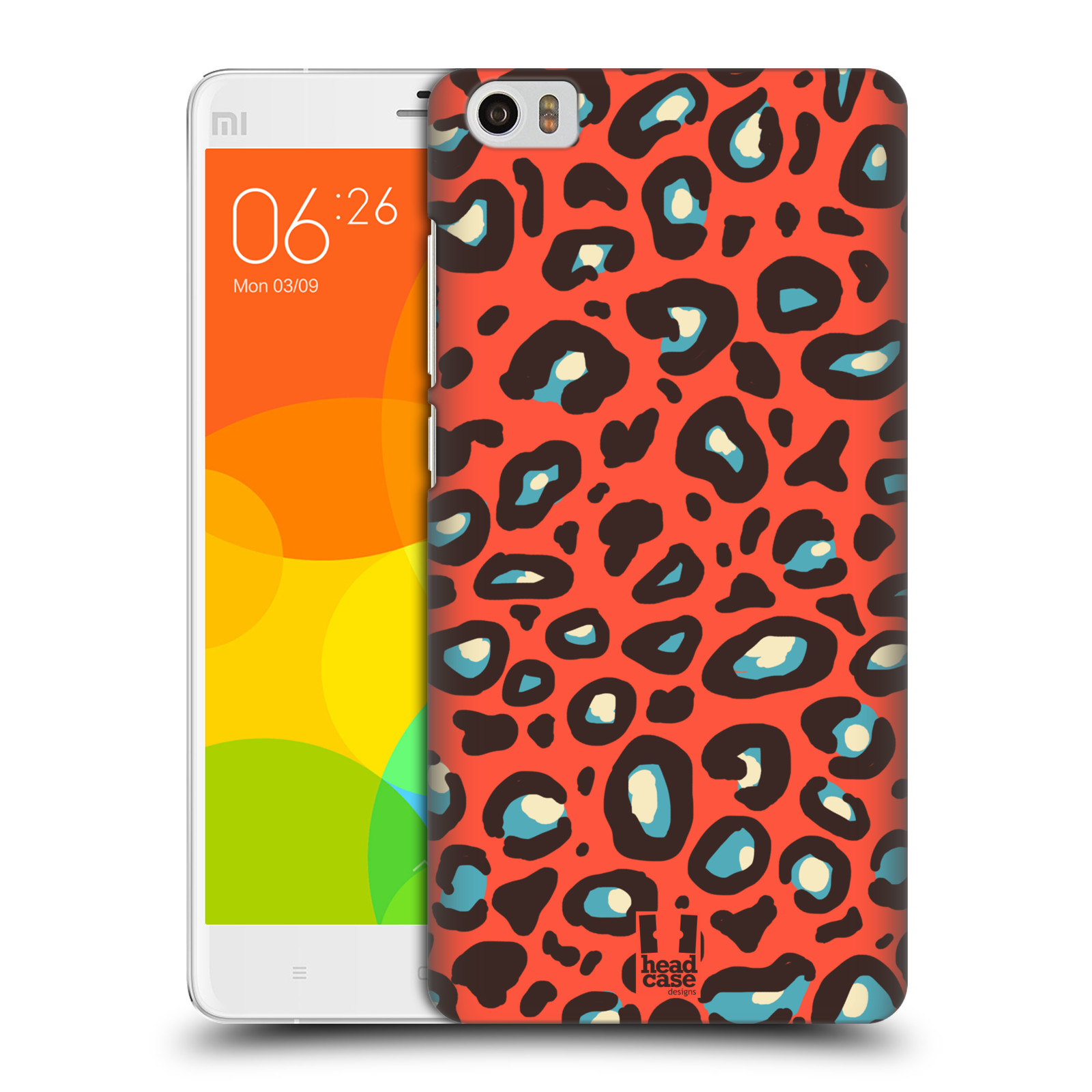 HEAD CASE pevný plastový obal na mobil XIAOMI Mi Note vzor Divočina zvíře 2 oranžový leopard