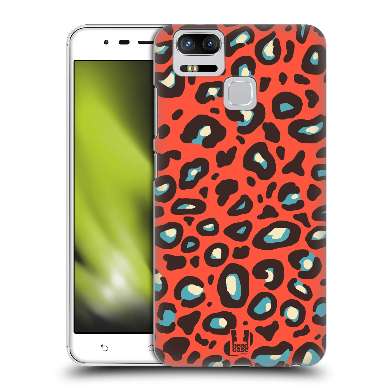 HEAD CASE plastový obal na mobil Asus Zenfone 3 Zoom ZE553KL vzor Divočina zvíře 2 oranžový leopard