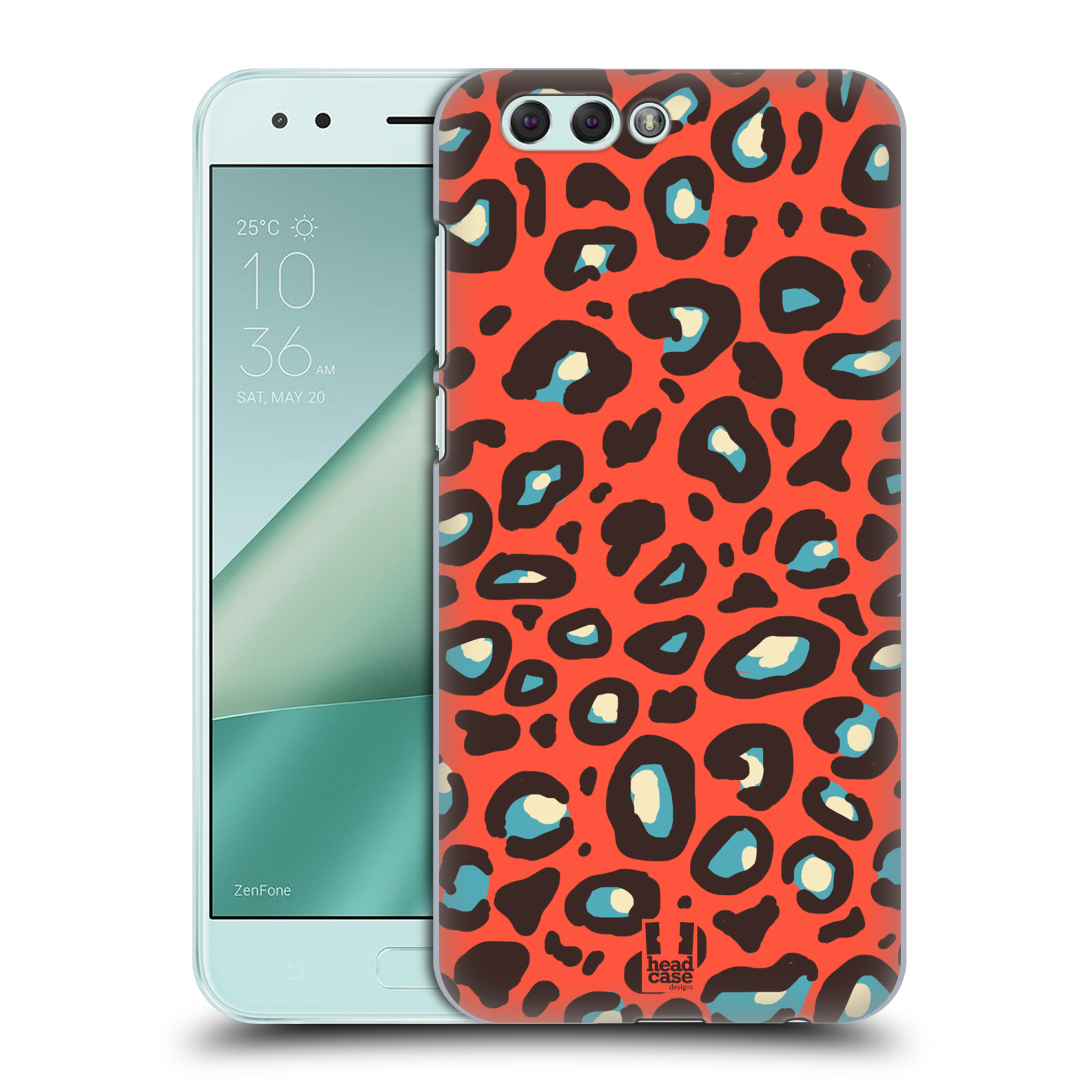 HEAD CASE plastový obal na mobil Asus Zenfone 4 ZE554KL vzor Divočina zvíře 2 oranžový leopard