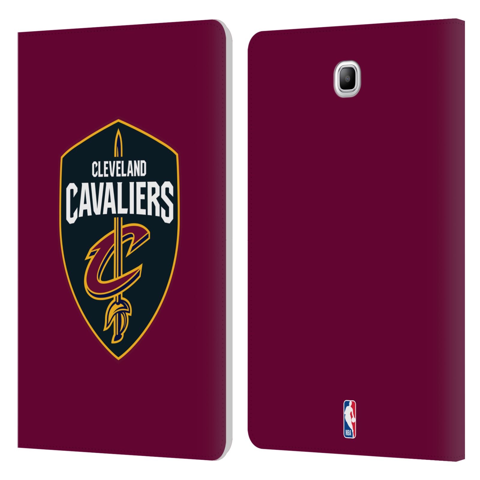 official nba cleveland cavaliers leather book case for samsung