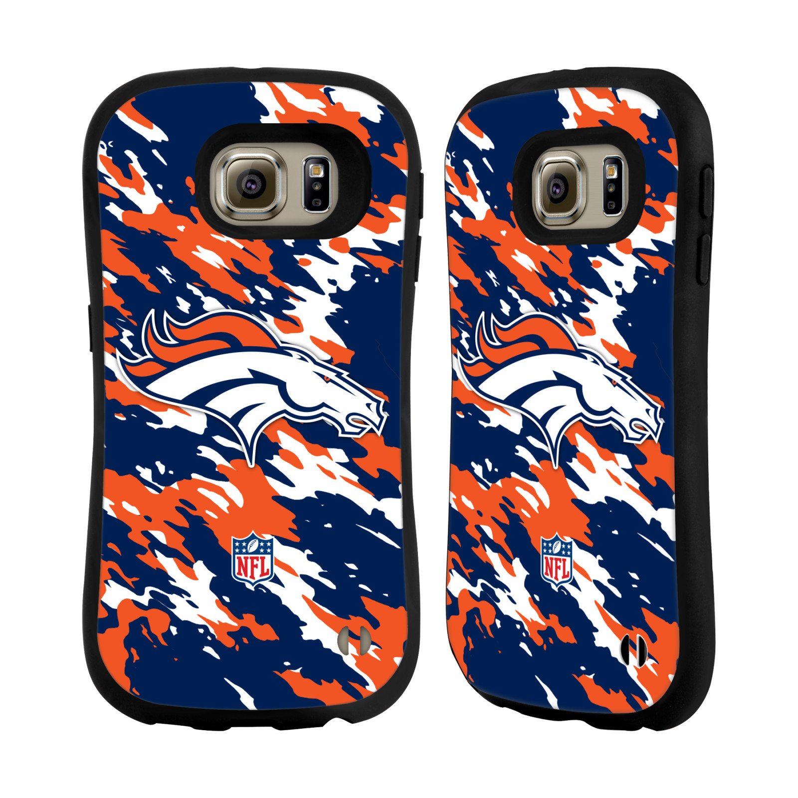 OFFICIAL NFL DENVER BRONCOS LOGO HYBRID CASE FOR SAMSUNG PHONES eBay