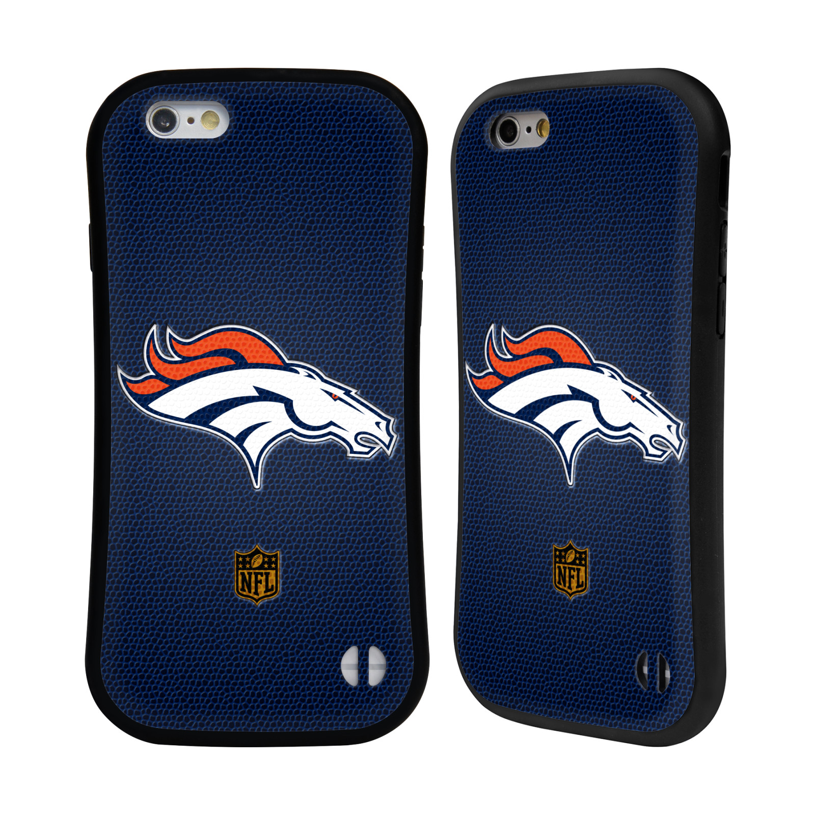 OFFICIAL NFL DENVER BRONCOS LOGO HYBRID CASE FOR APPLE