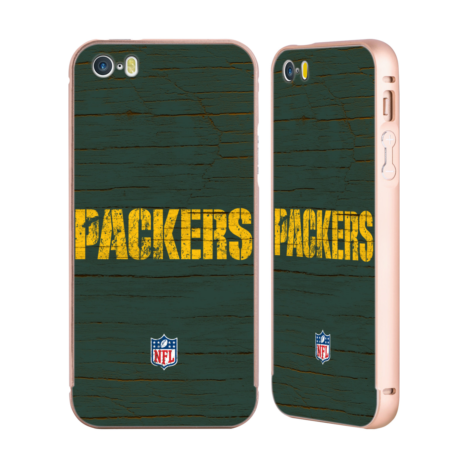 OFFICIAL NFL GREEN BAY PACKERS LOGO GOLD SLIDER CASE FOR APPLE iPHONE