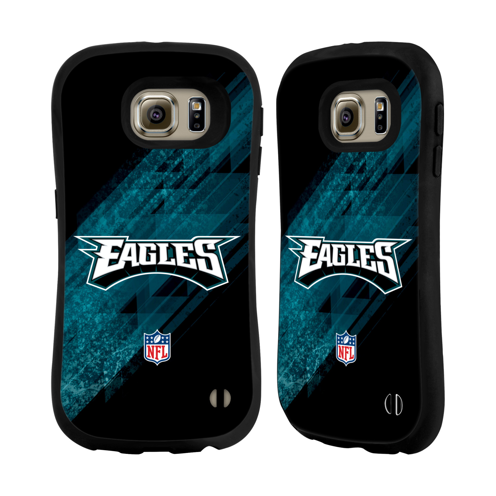 OFFICIAL NFL PHILADELPHIA EAGLES LOGO HYBRID CASE FOR SAMSUNG PHONES
