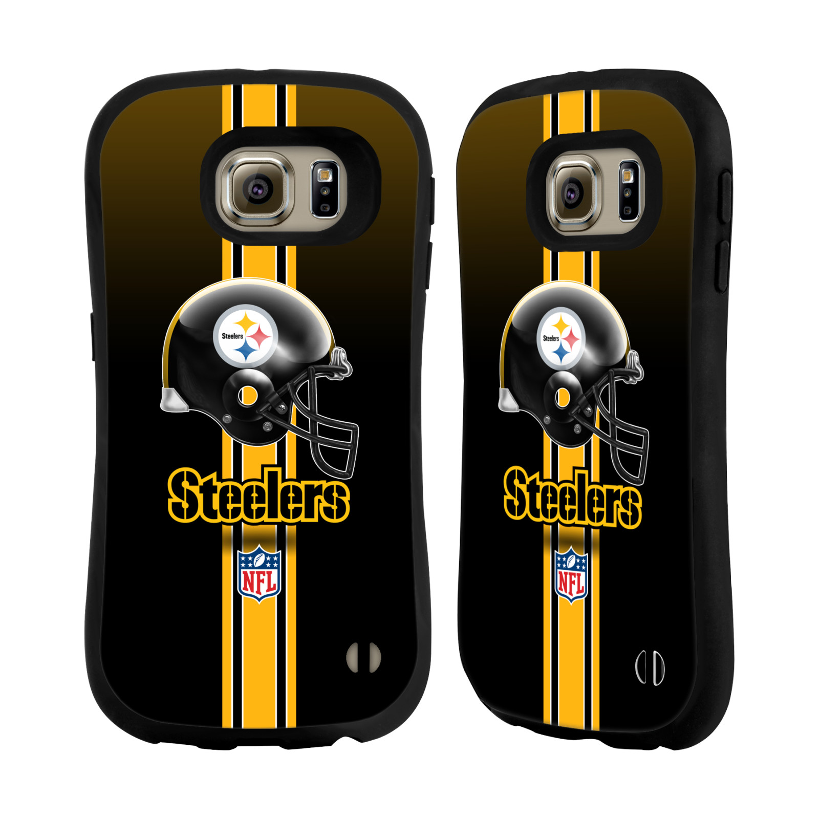 OFFICIAL NFL PITTSBURGH STEELERS LOGO HYBRID CASE FOR SAMSUNG PHONES eBay