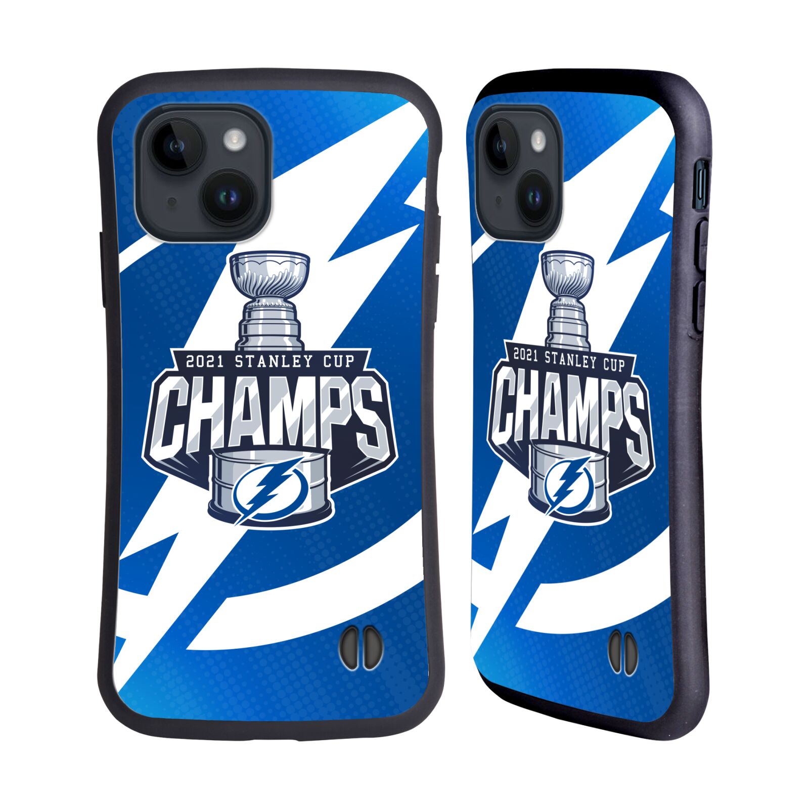 Obal na mobil Apple iPhone 15 - HEAD CASE - NHL - Stanely Cup 2021 Tampa Bay