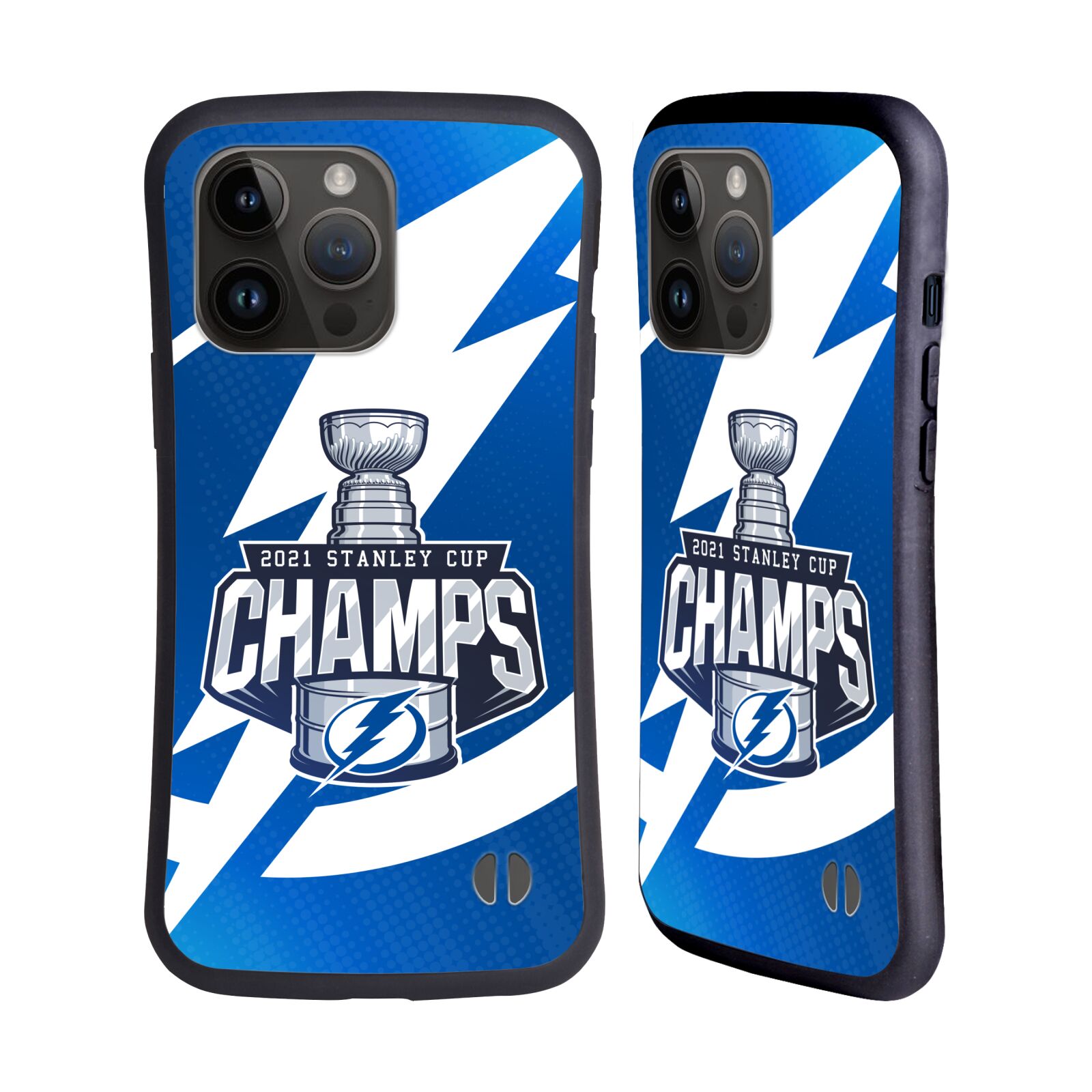 Obal na mobil Apple iPhone 15 PRO MAX - HEAD CASE - NHL - Stanely Cup 2021 Tampa Bay