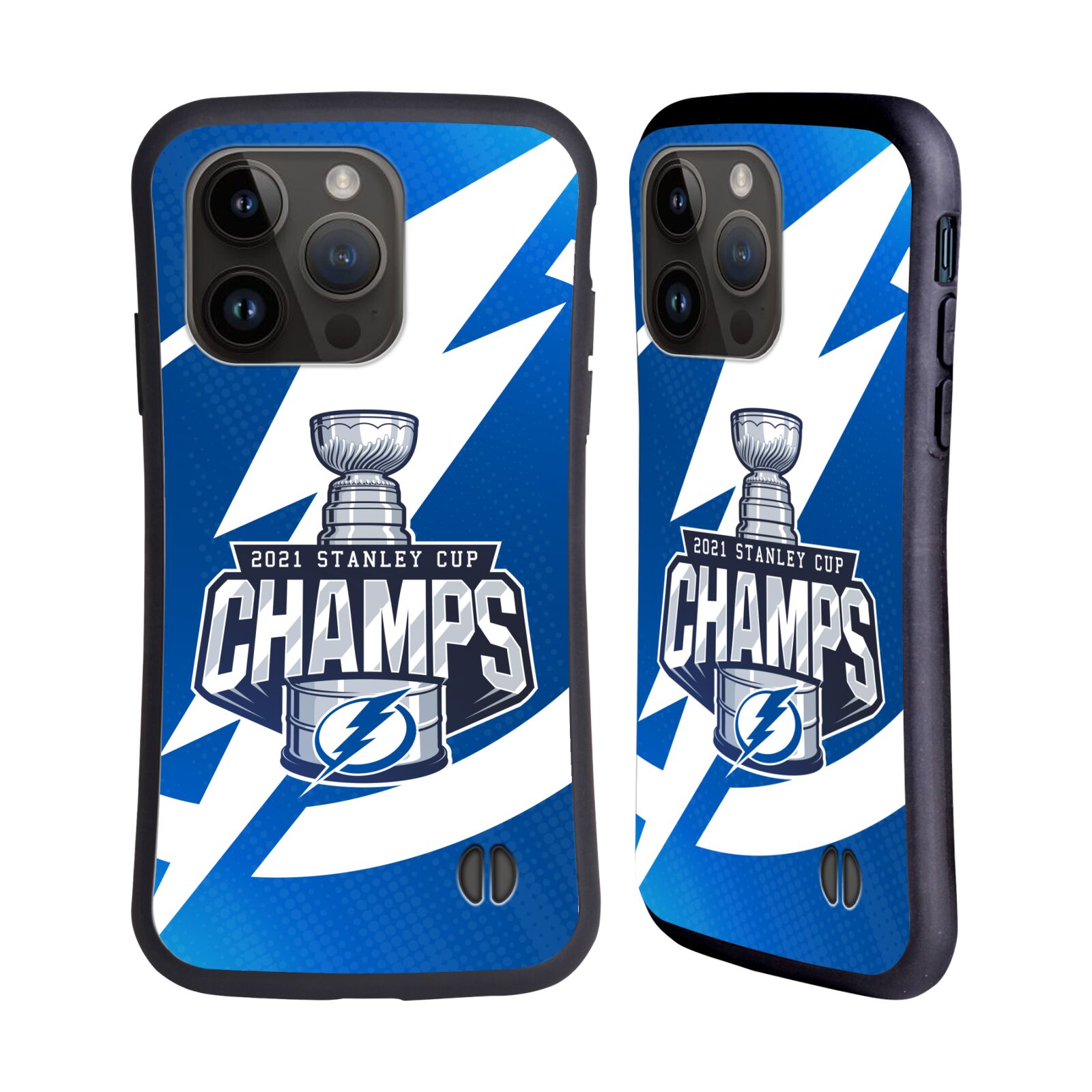 Obal na mobil Apple iPhone 15 PRO - HEAD CASE - NHL - Stanely Cup 2021 Tampa Bay
