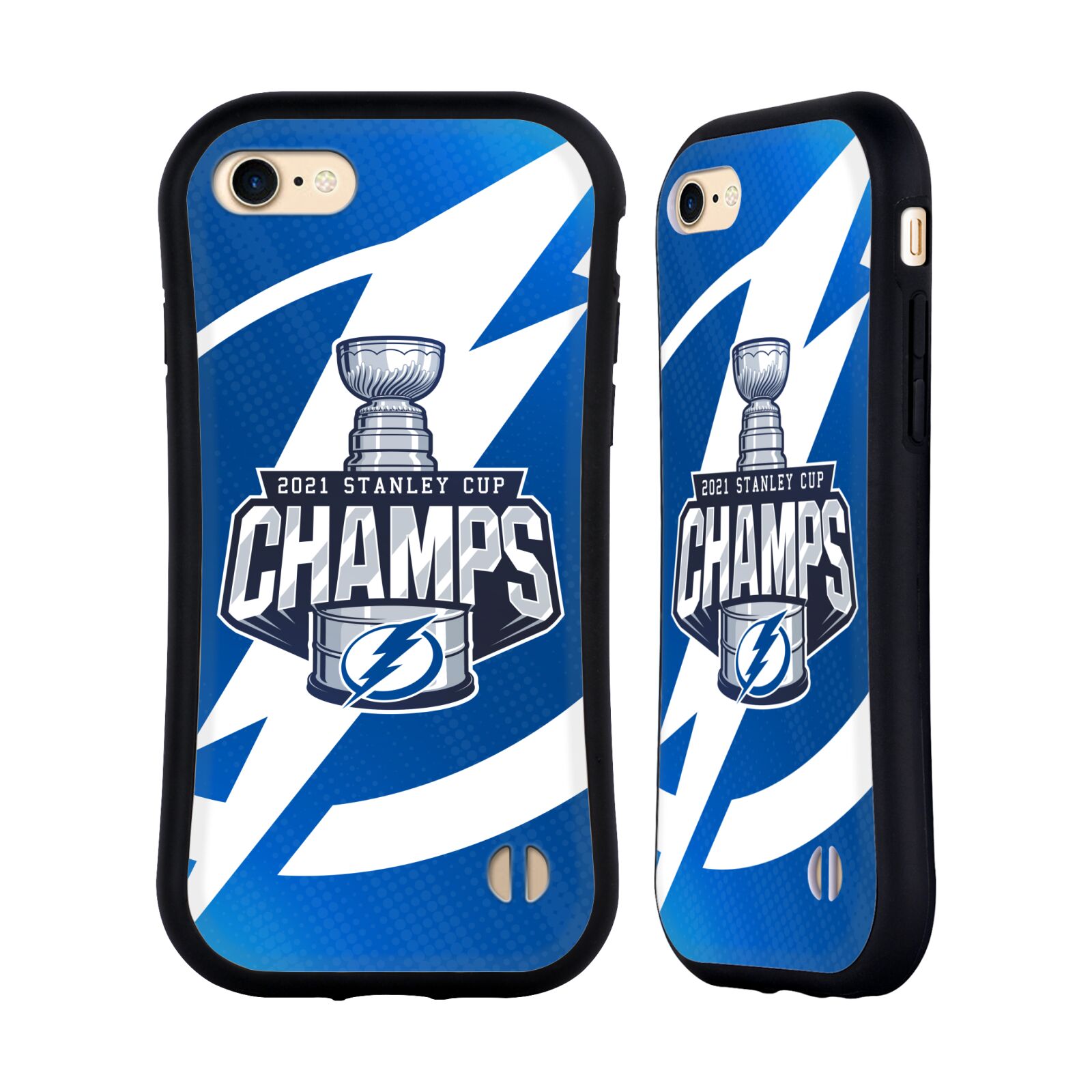Obal na mobil Apple iPhone 7/8, SE 2020 - HEAD CASE - NHL - Stanely Cup 2021 Tampa Bay