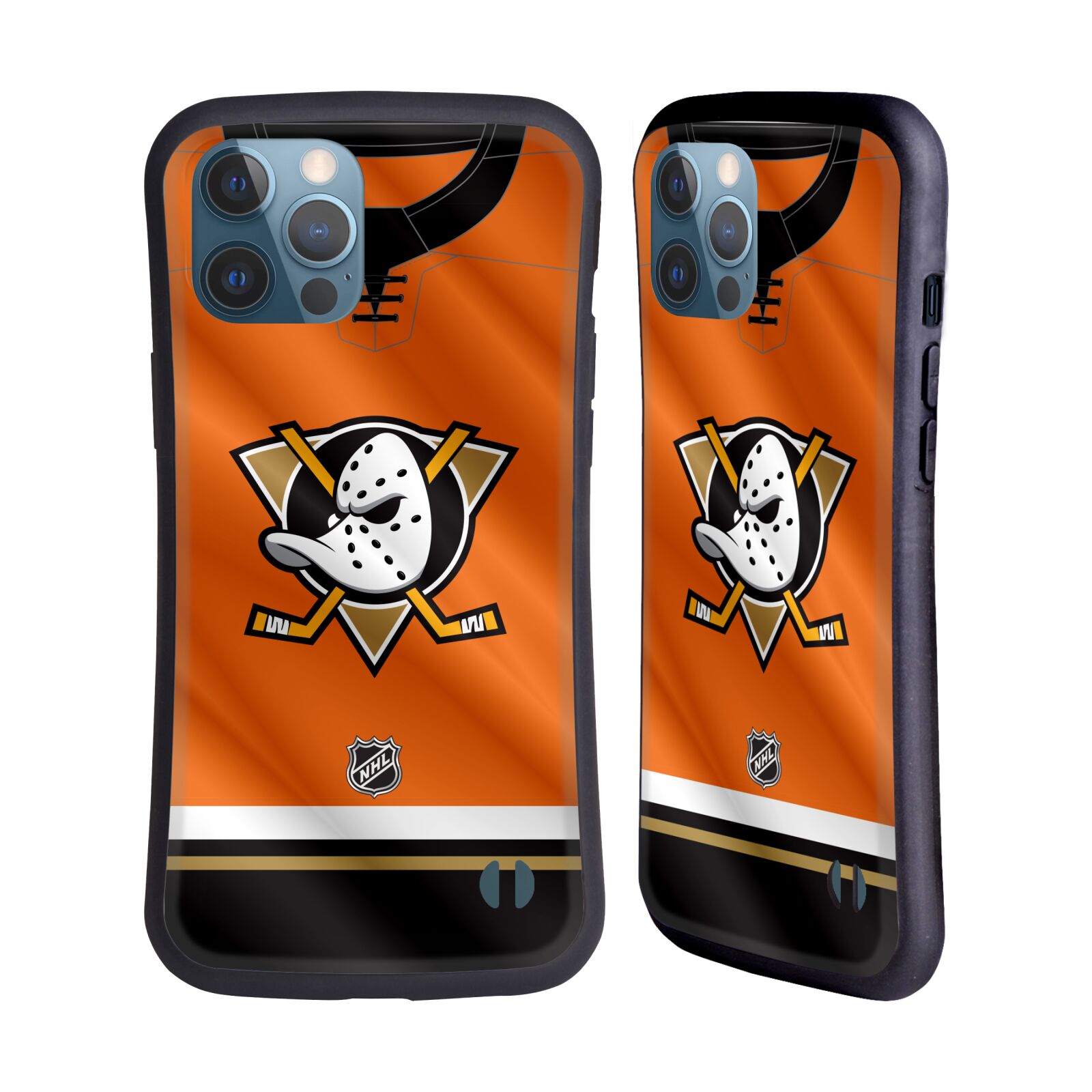 Obal na mobil Apple iPhone 12 PRO MAX - HEAD CASE - NHL - Anaheim Ducks - dres