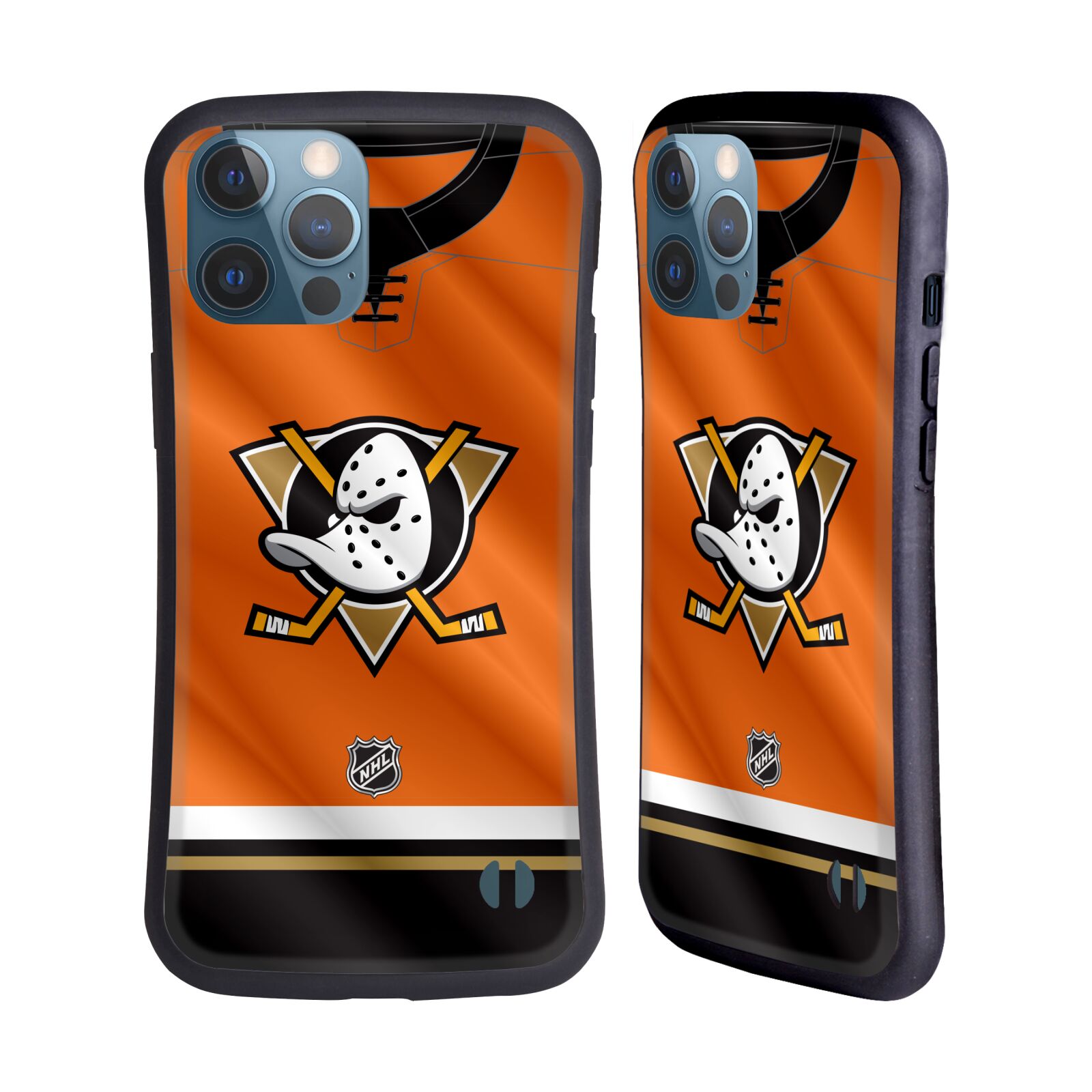 Obal na mobil Apple iPhone 13 PRO MAX - HEAD CASE - NHL - Anaheim Ducks - dres