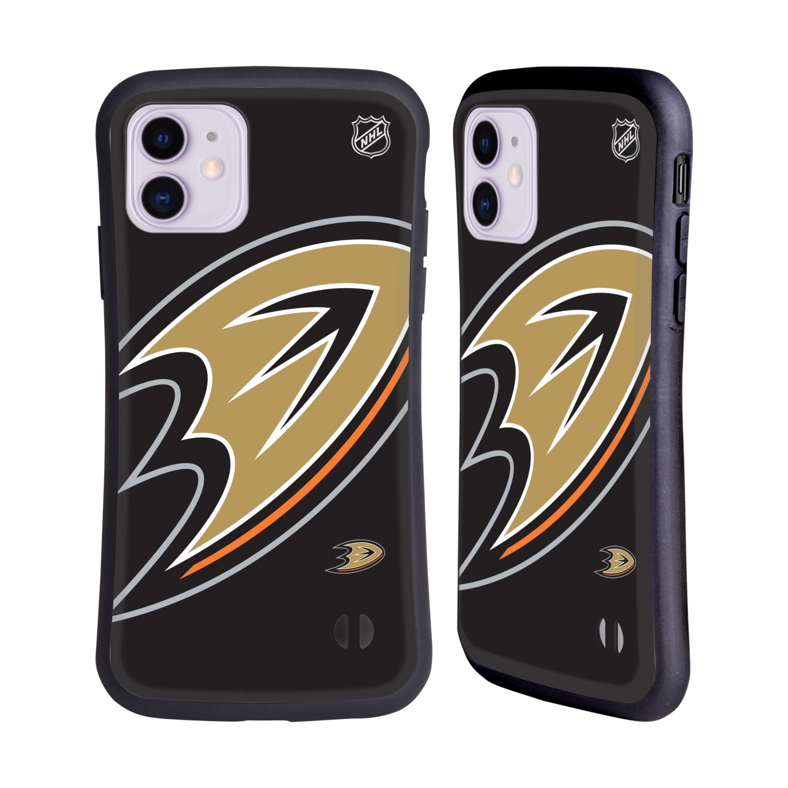 Obal na mobil Apple iPhone 11 - HEAD CASE - NHL - Anaheim Ducks - velké logo