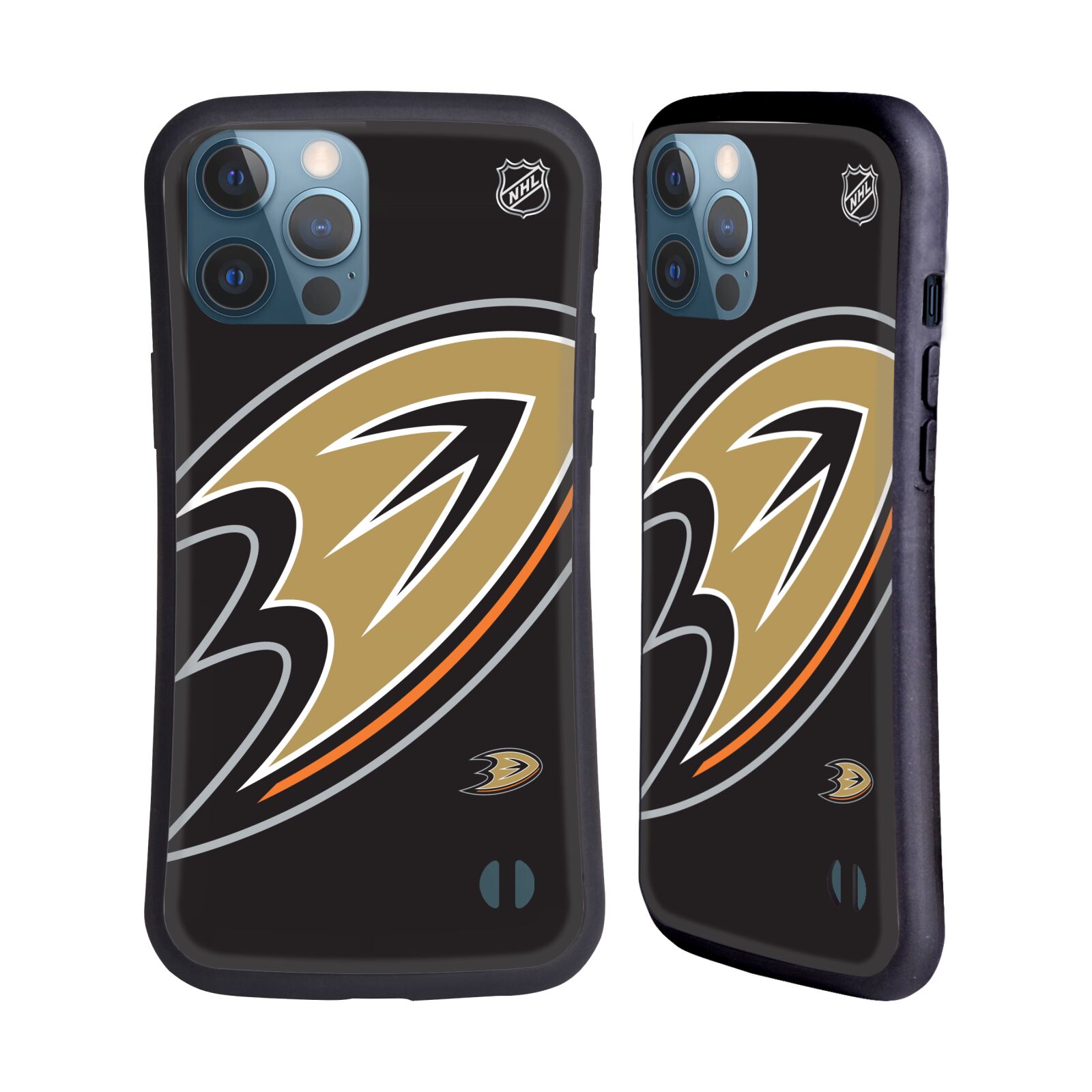 Obal na mobil Apple iPhone 13 PRO MAX - HEAD CASE - NHL - Anaheim Ducks - velké logo