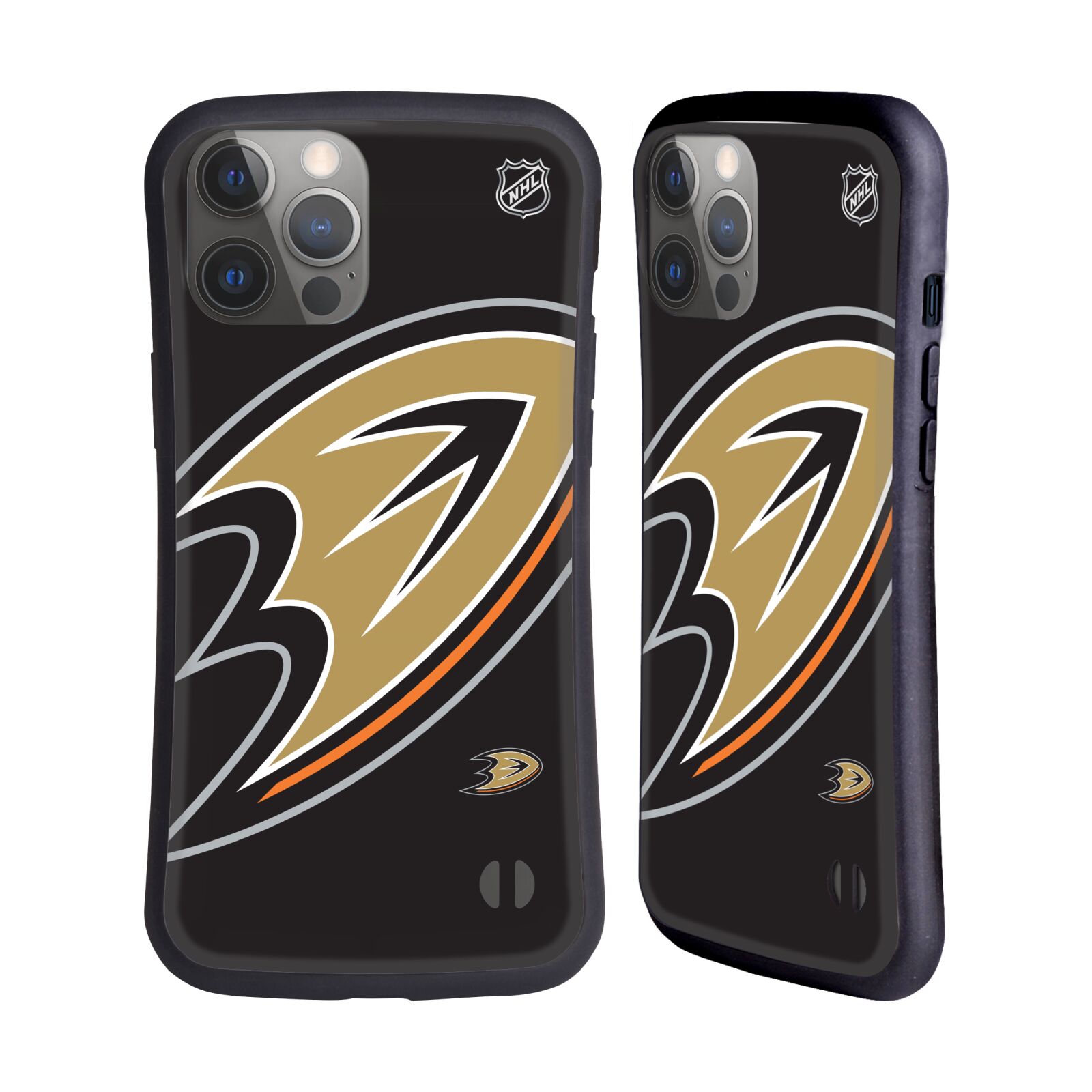 Obal na mobil Apple iPhone 14 PRO MAX - HEAD CASE - NHL - Anaheim Ducks - velké logo