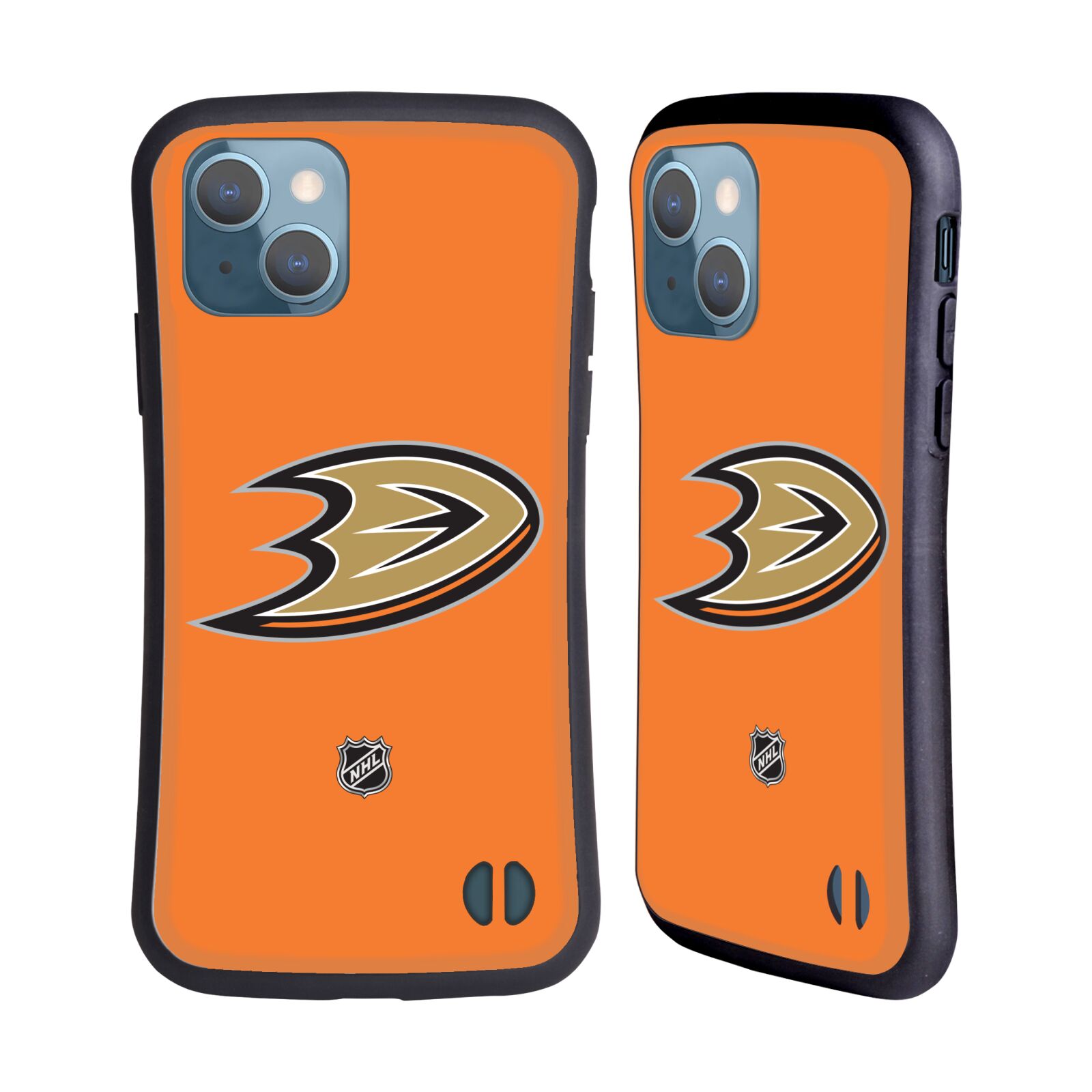 Obal na mobil Apple iPhone 13 - HEAD CASE - NHL - Anaheim Ducks - znak