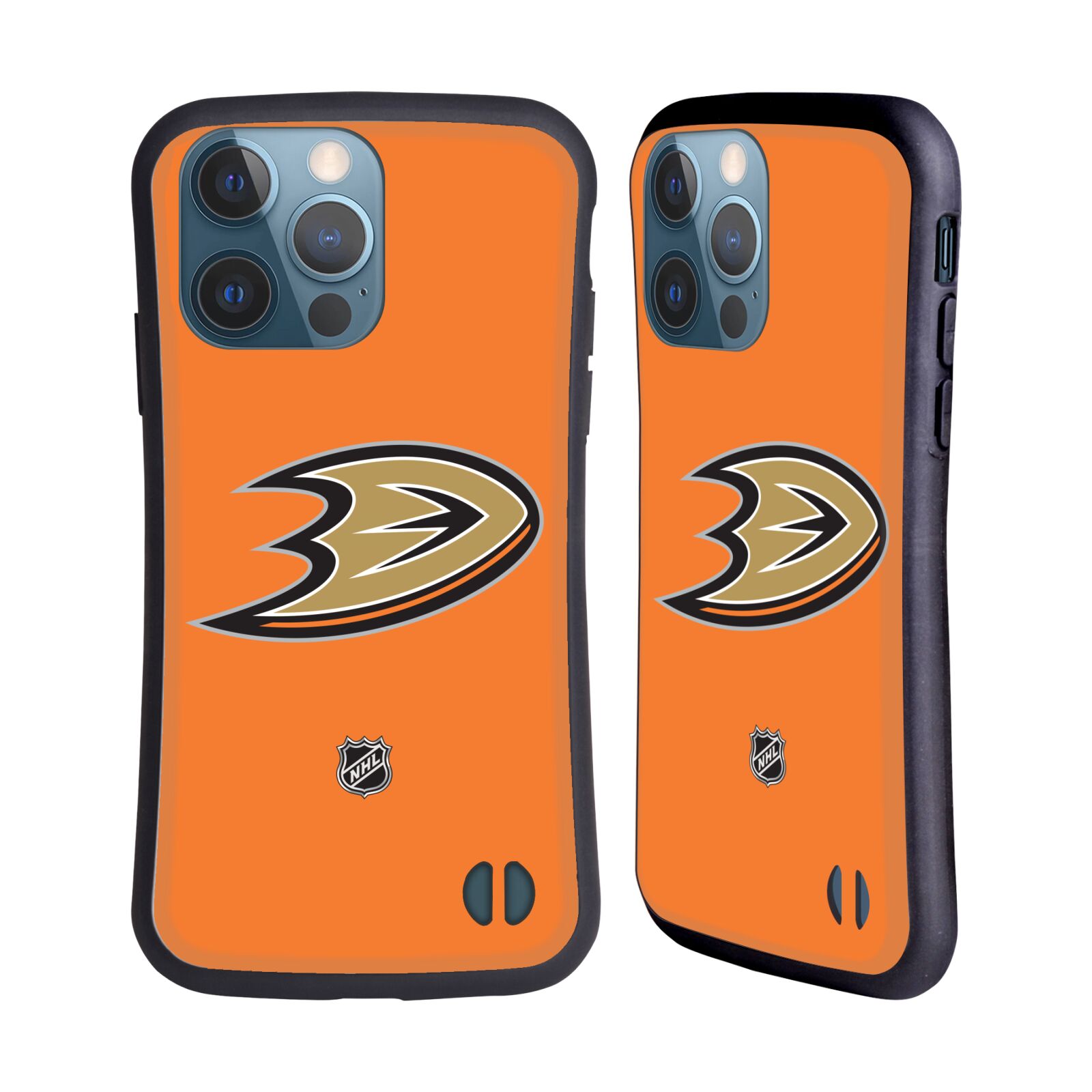 Obal na mobil Apple iPhone 13 PRO - HEAD CASE - NHL - Anaheim Ducks - znak