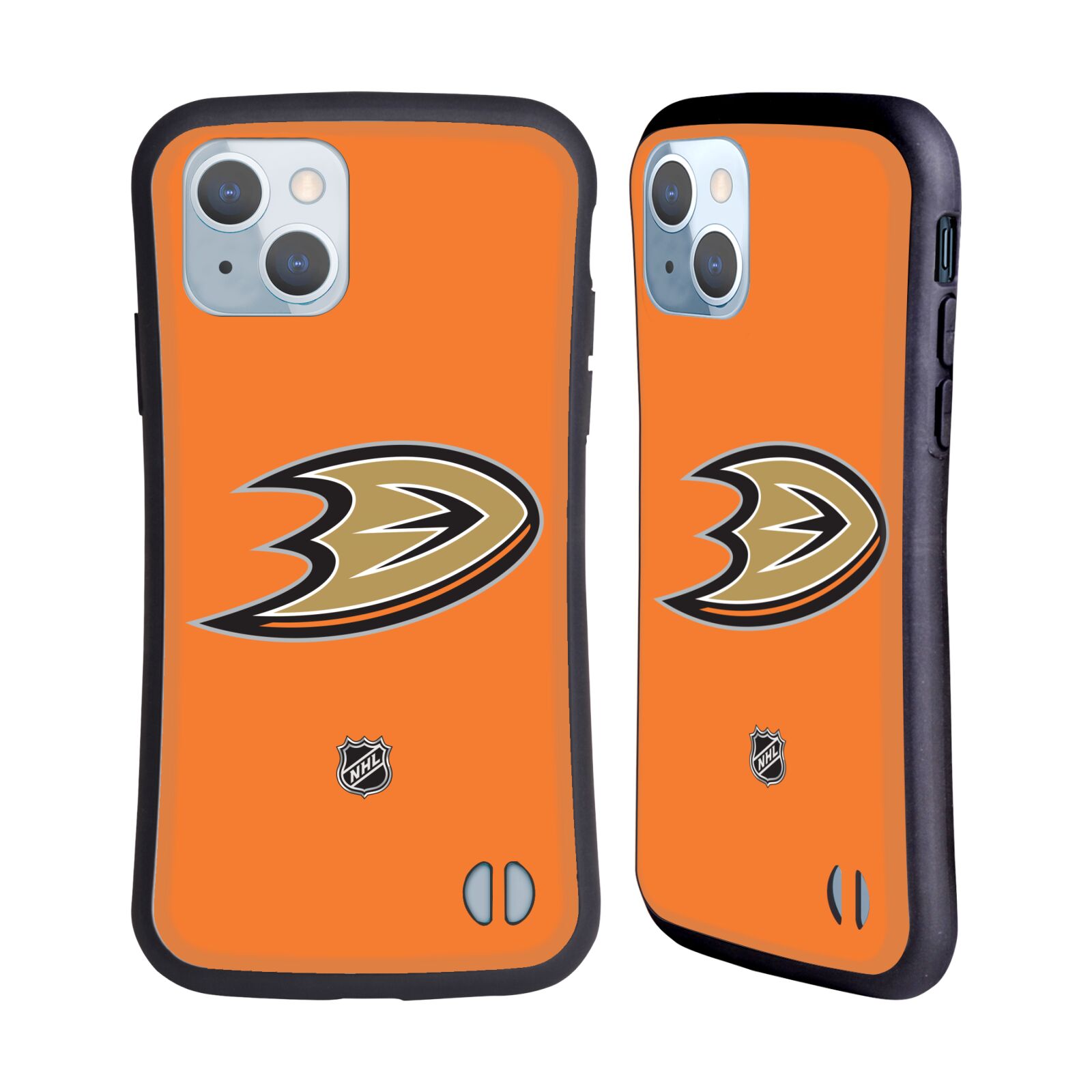 Obal na mobil Apple iPhone 14 - HEAD CASE - NHL - Anaheim Ducks - znak
