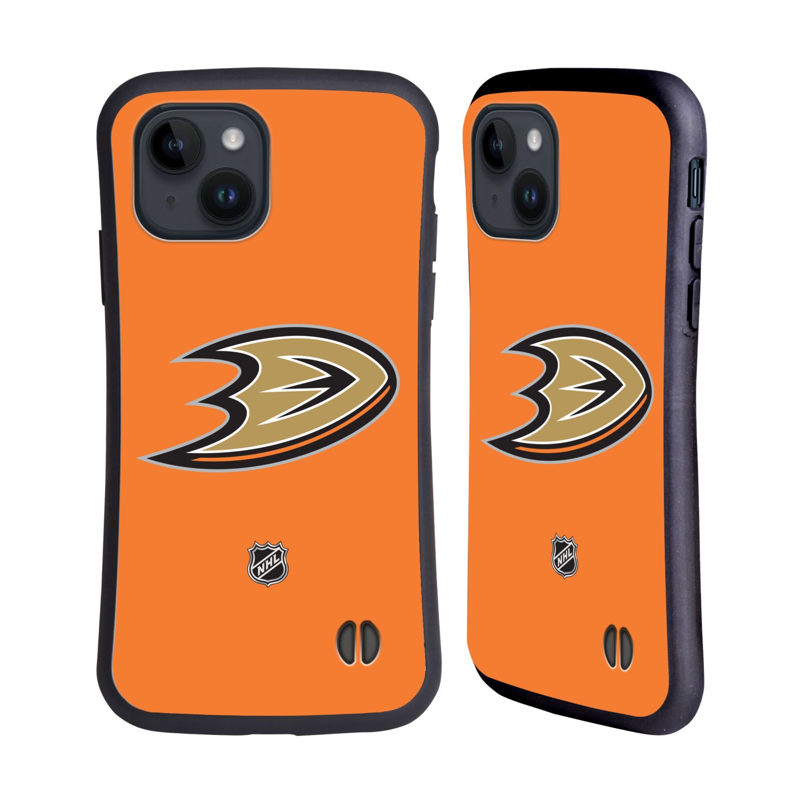 Obal na mobil Apple iPhone 15 - HEAD CASE - NHL - Anaheim Ducks - znak