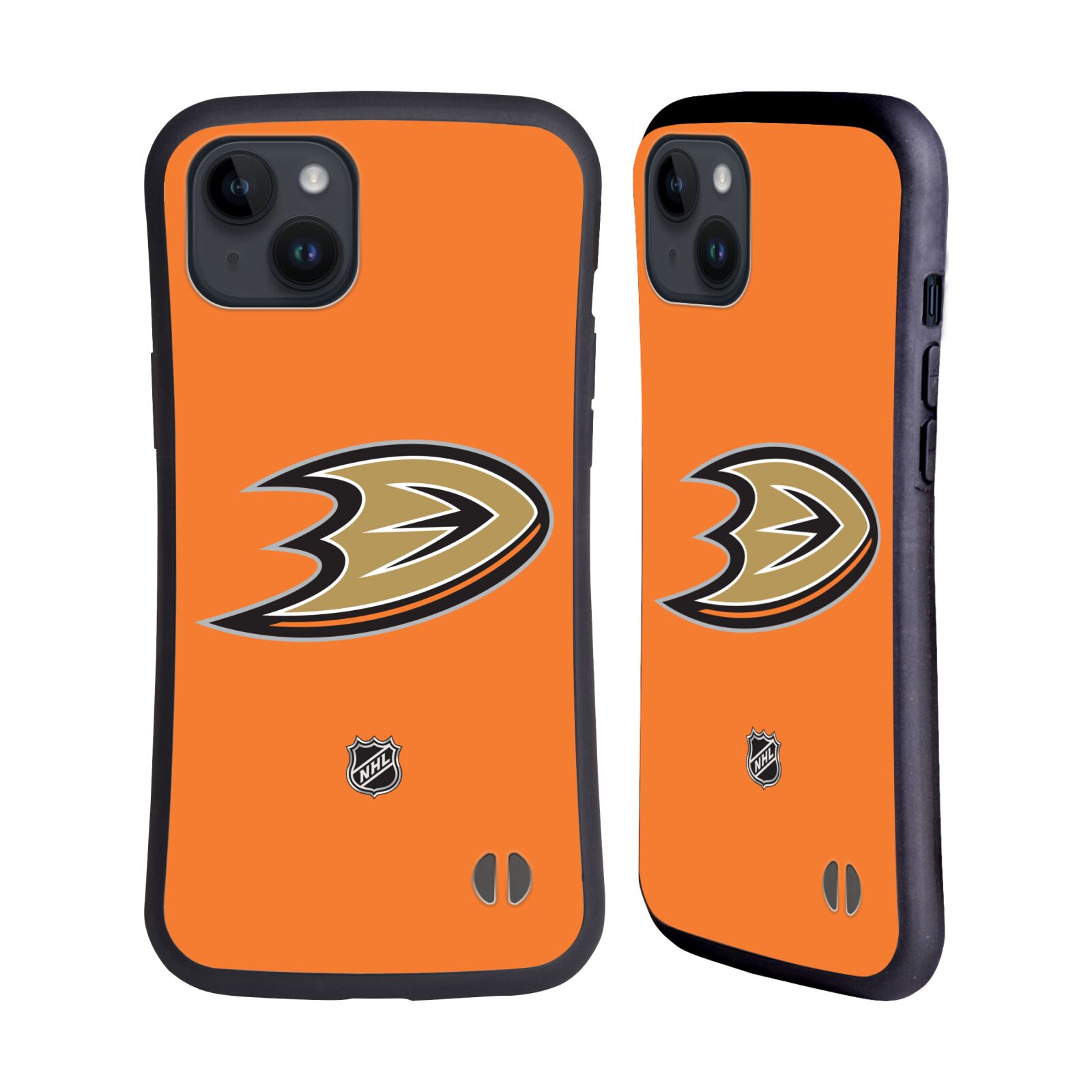 Obal na mobil Apple iPhone 15 PLUS - HEAD CASE - NHL - Anaheim Ducks - znak