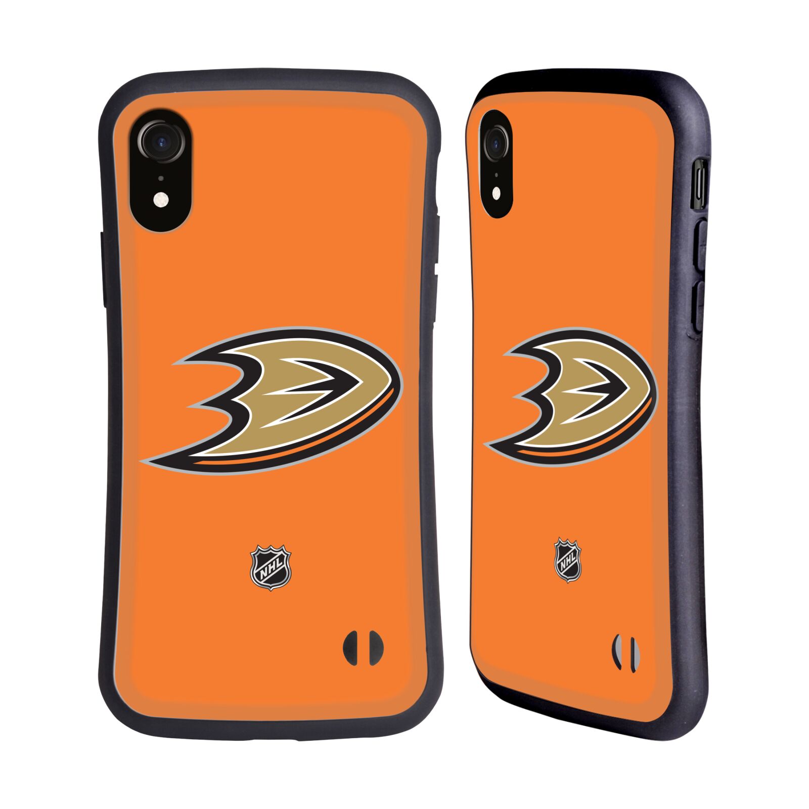 Obal na mobil Apple iPhone XR - HEAD CASE - NHL - Anaheim Ducks - znak